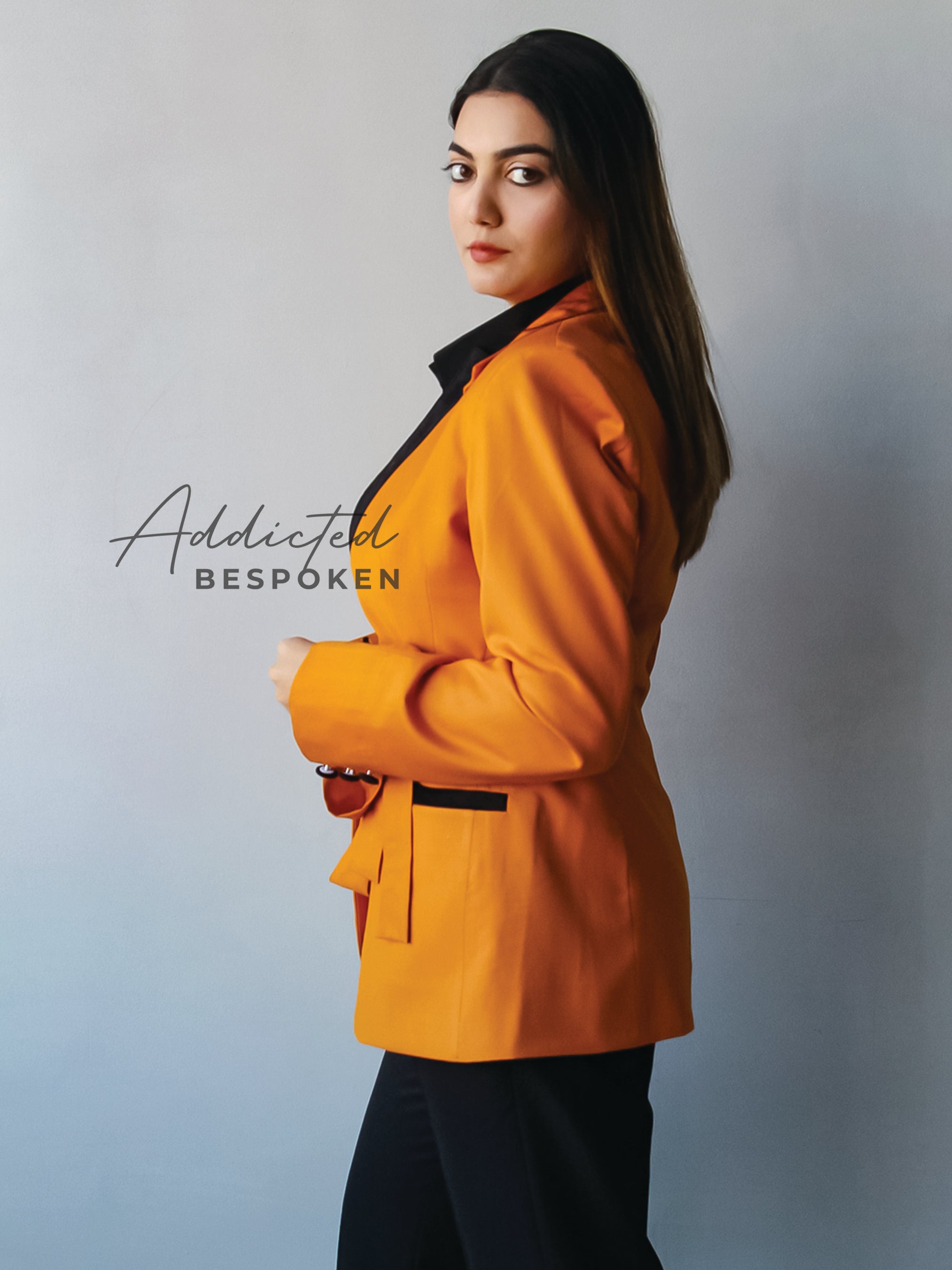 Premium Orange Pantsuit