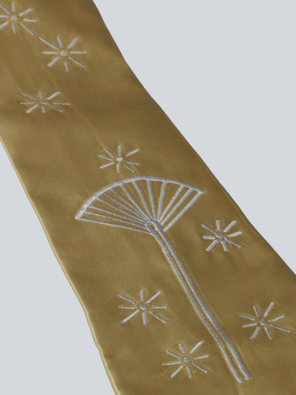 Mustard Yellow Floral Tie Addicted Bespoken
