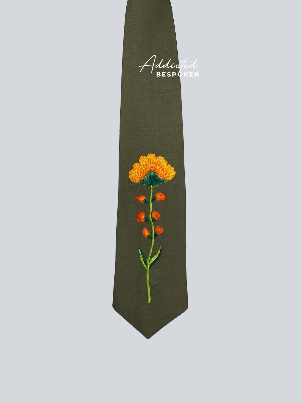 Hand Embroidered Green Suit for Men Addicted Bespoken