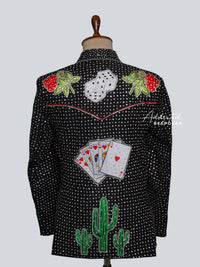 Tazaki Embroidered Blazer