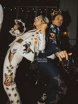 Marine Life Floral Attire