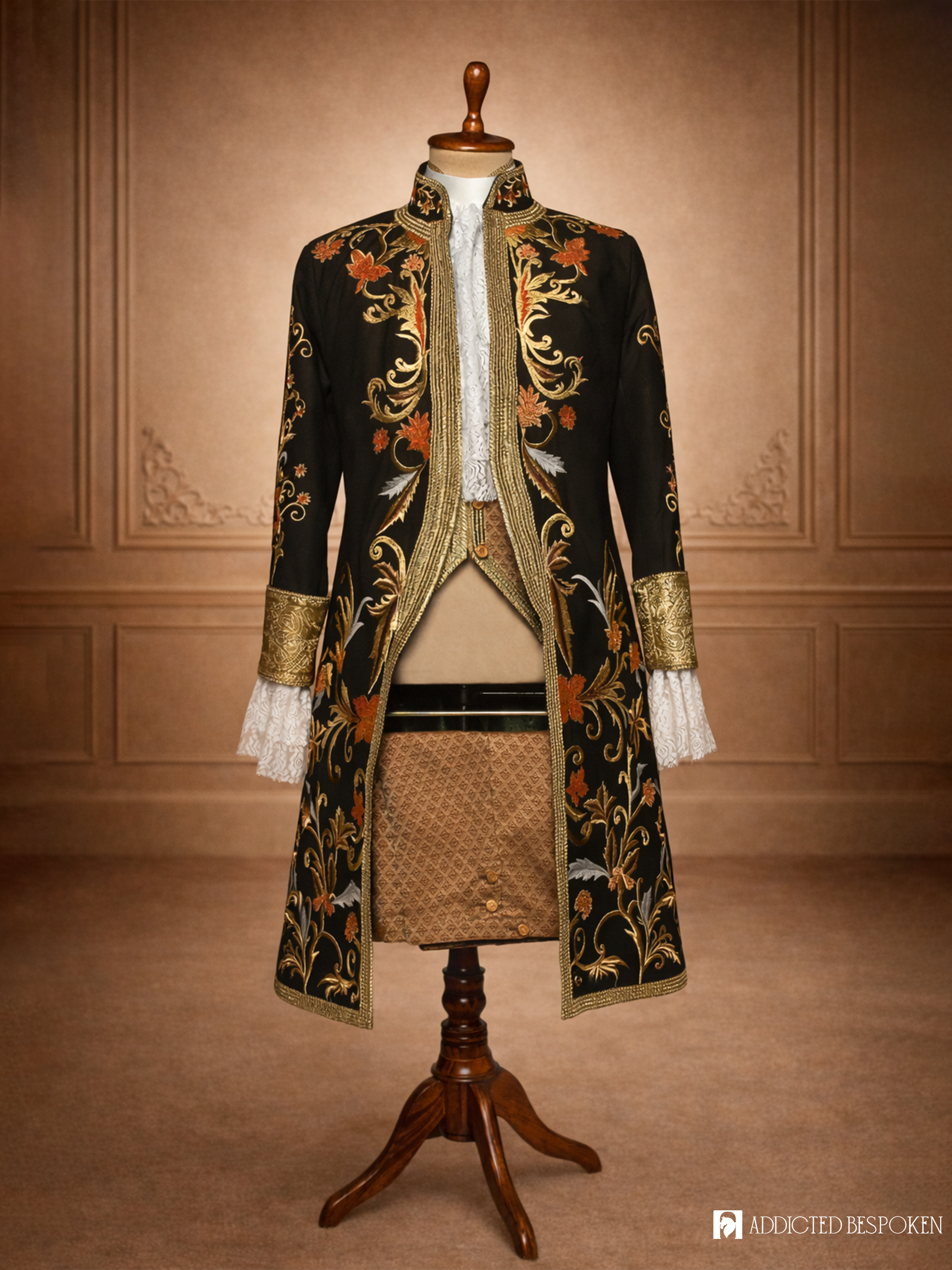 Victorian Rococo Luxury Suit Addicted Bespoken