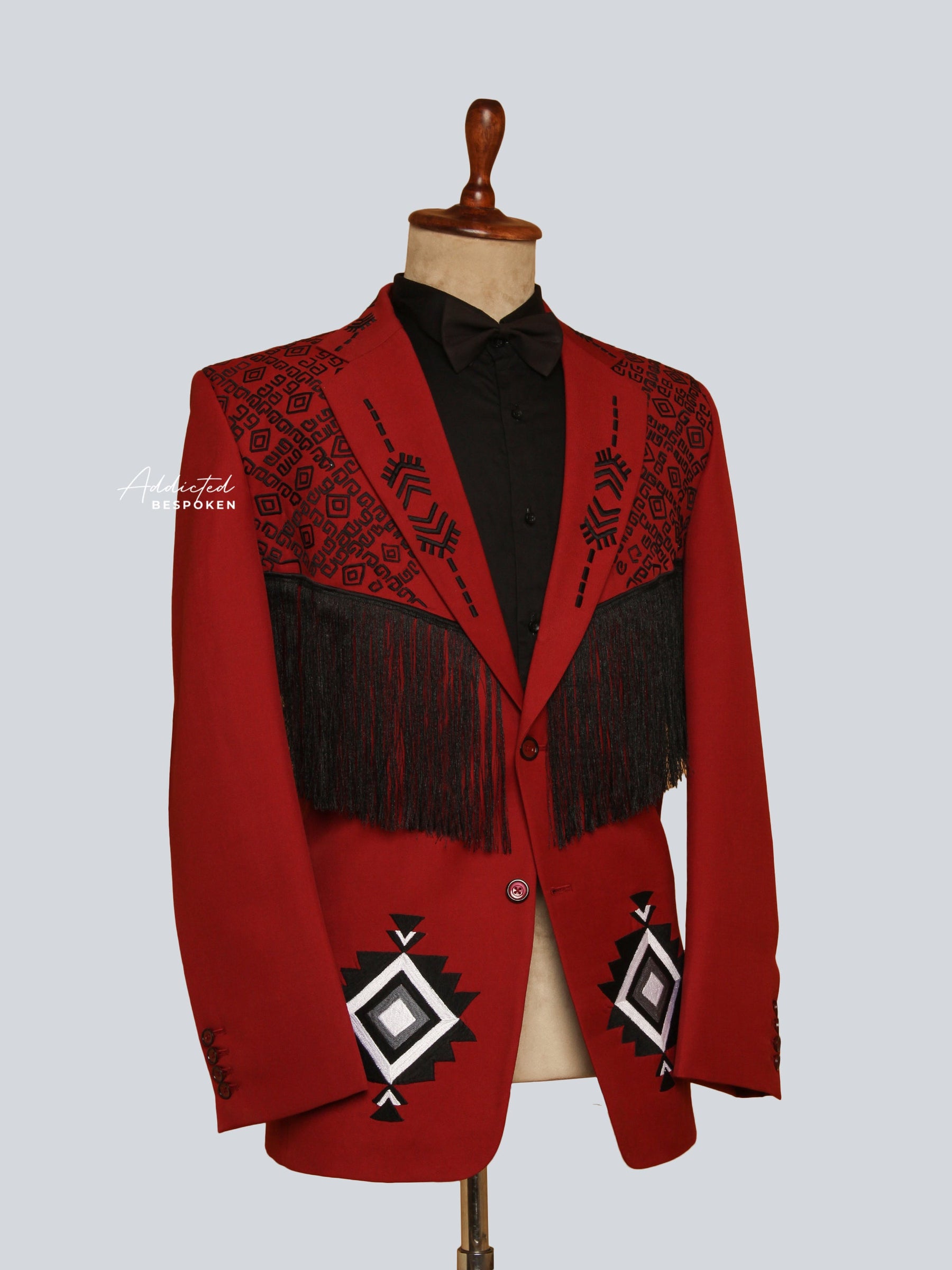 Maia Embroidered Blazer Set