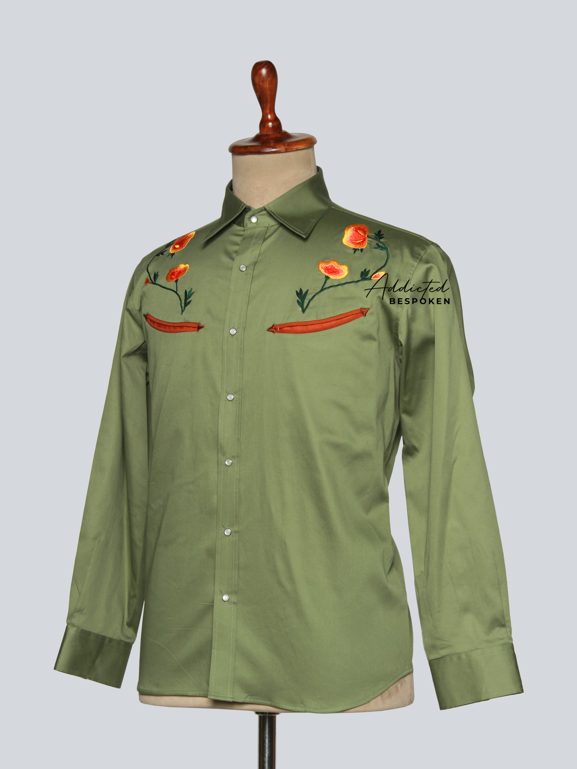 Floral Western Shirt