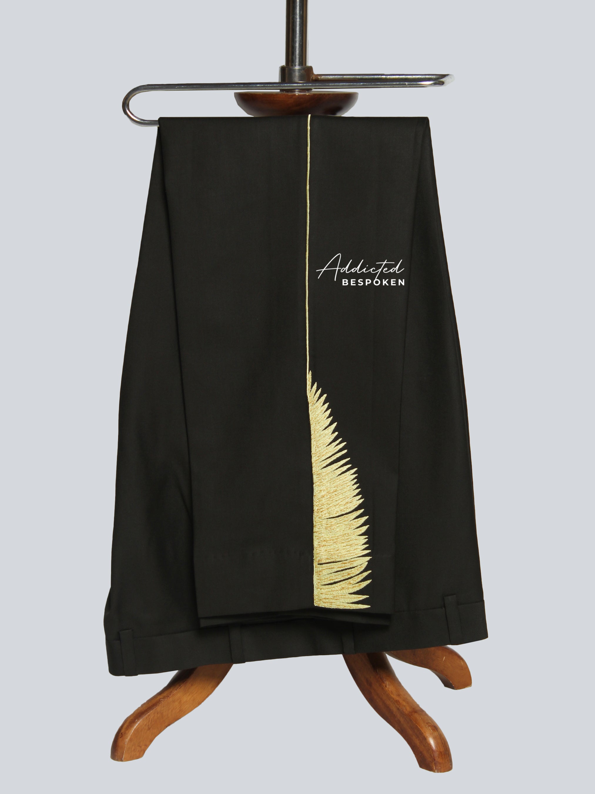 Botanical Embroidered Party Suit