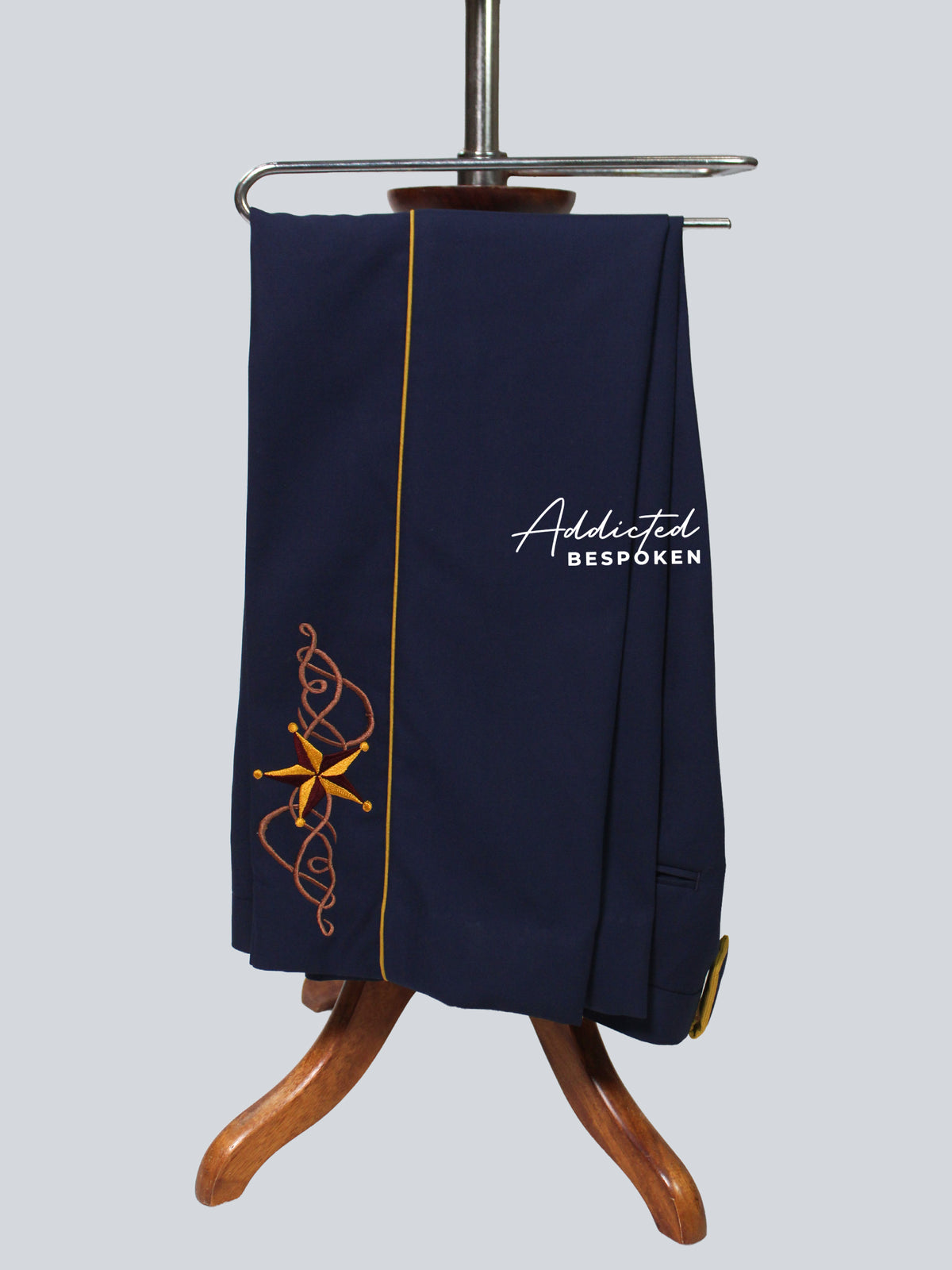 Navy Blue Wedding Suit Addicted Bespoken