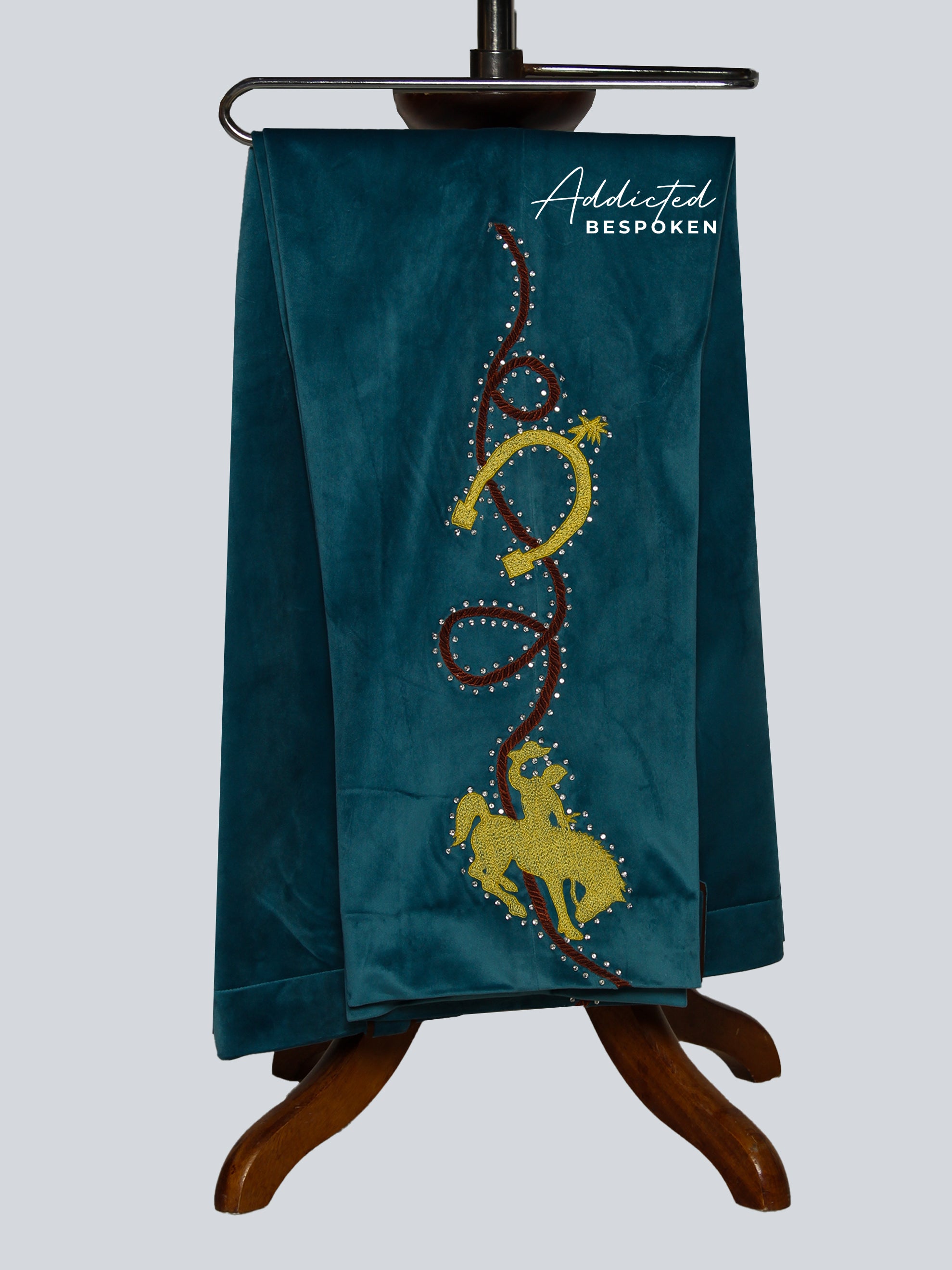 Western Embroidered Suit Addicted Bespoken