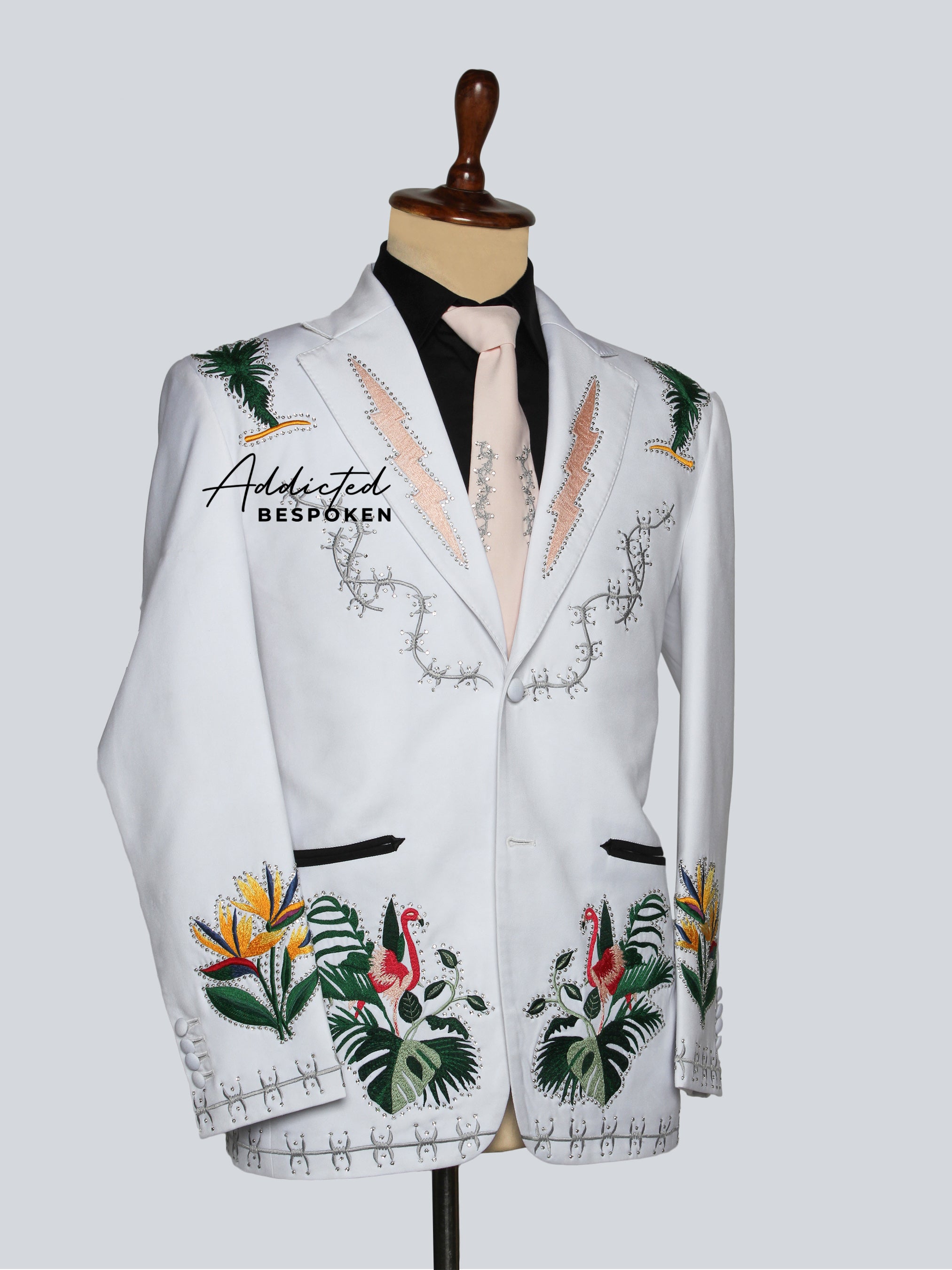 Desert Tropic Bloom Suit Addicted Bespoken