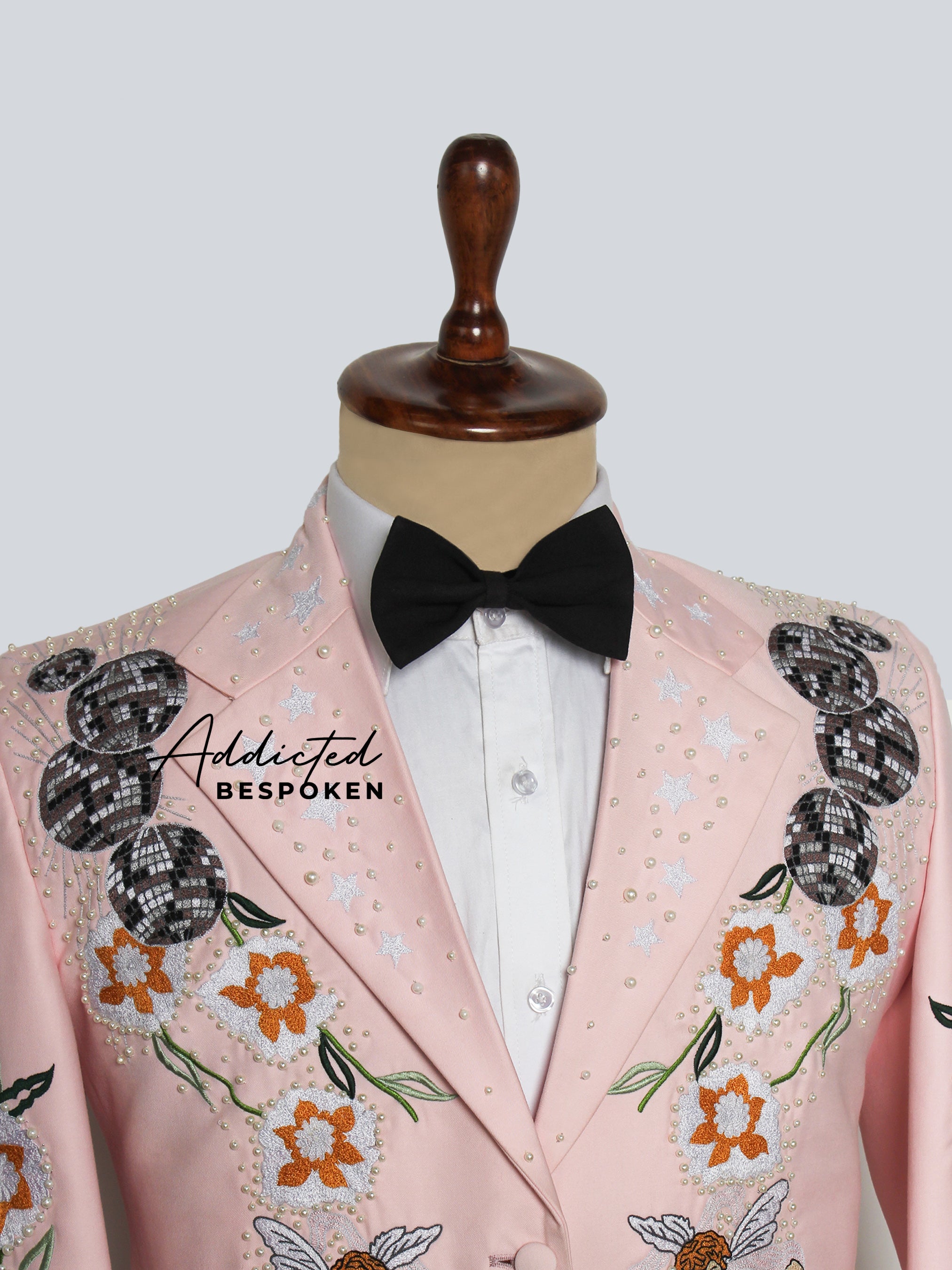 Cupid Bloom Embroidered Blazer Addicted Bespoken