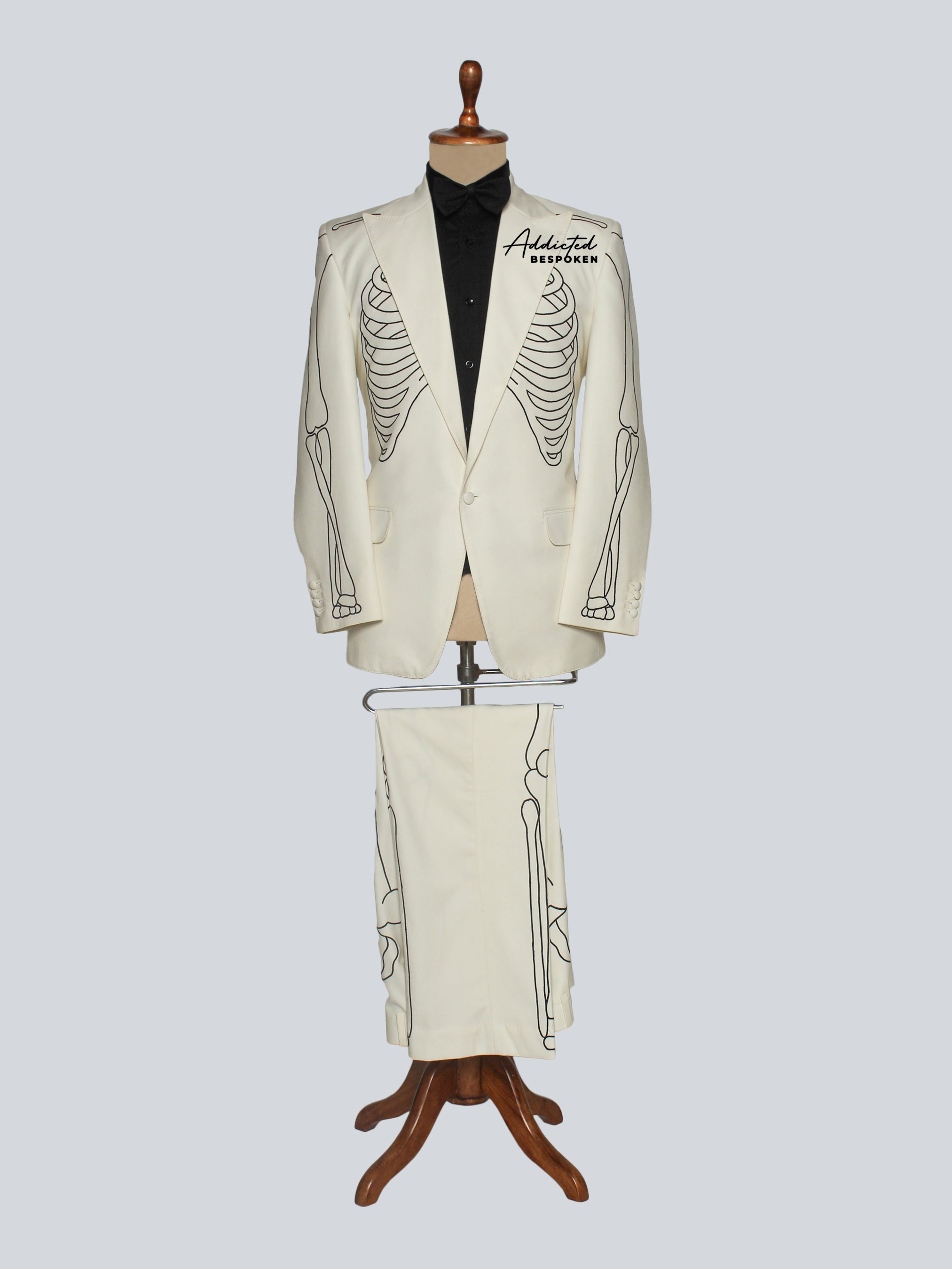 Ivory Anatomy Tailored Suit Addicted Bespoken