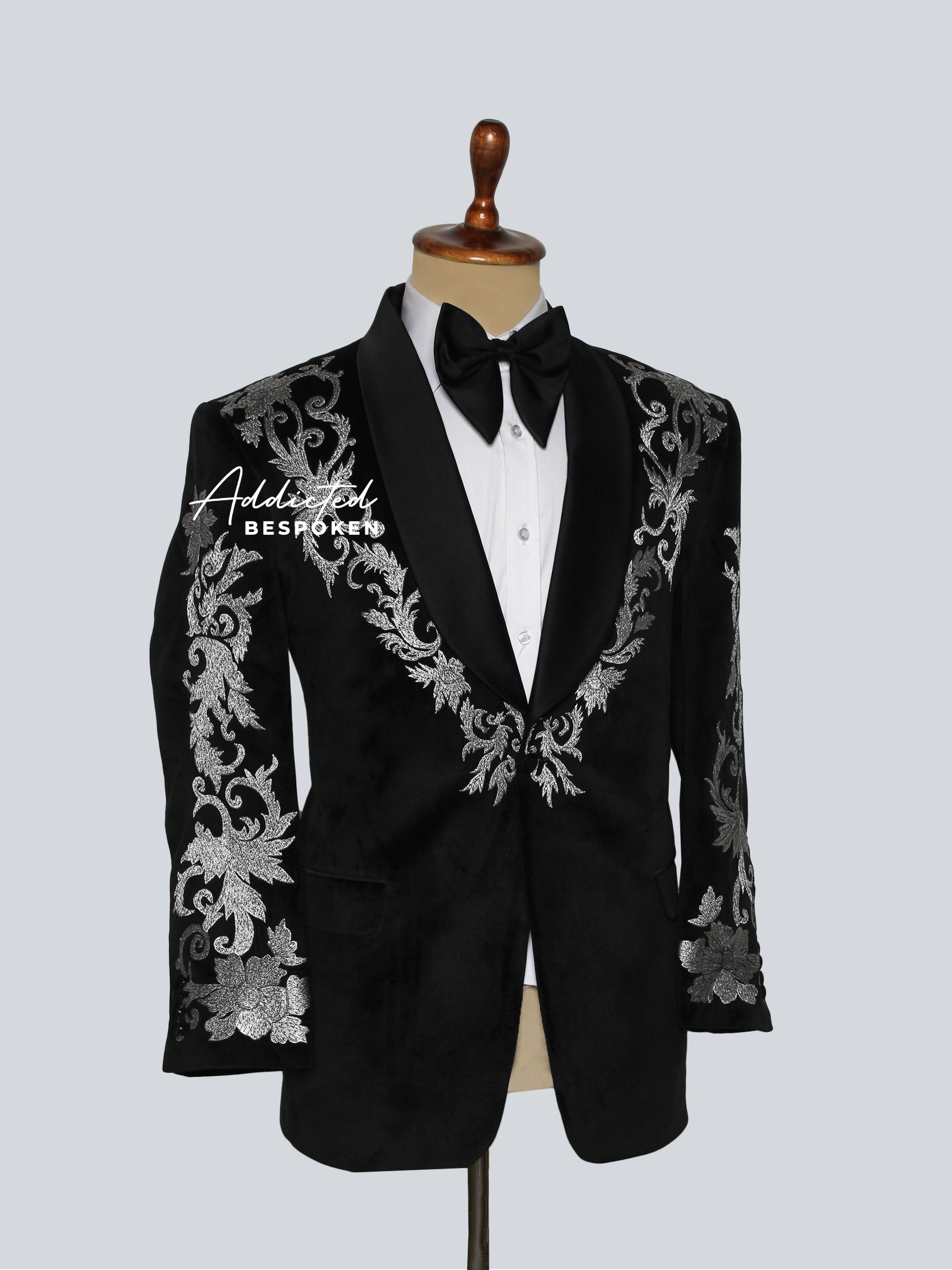 Shadow Luxe Velvet Blazer Addicted Bespoken