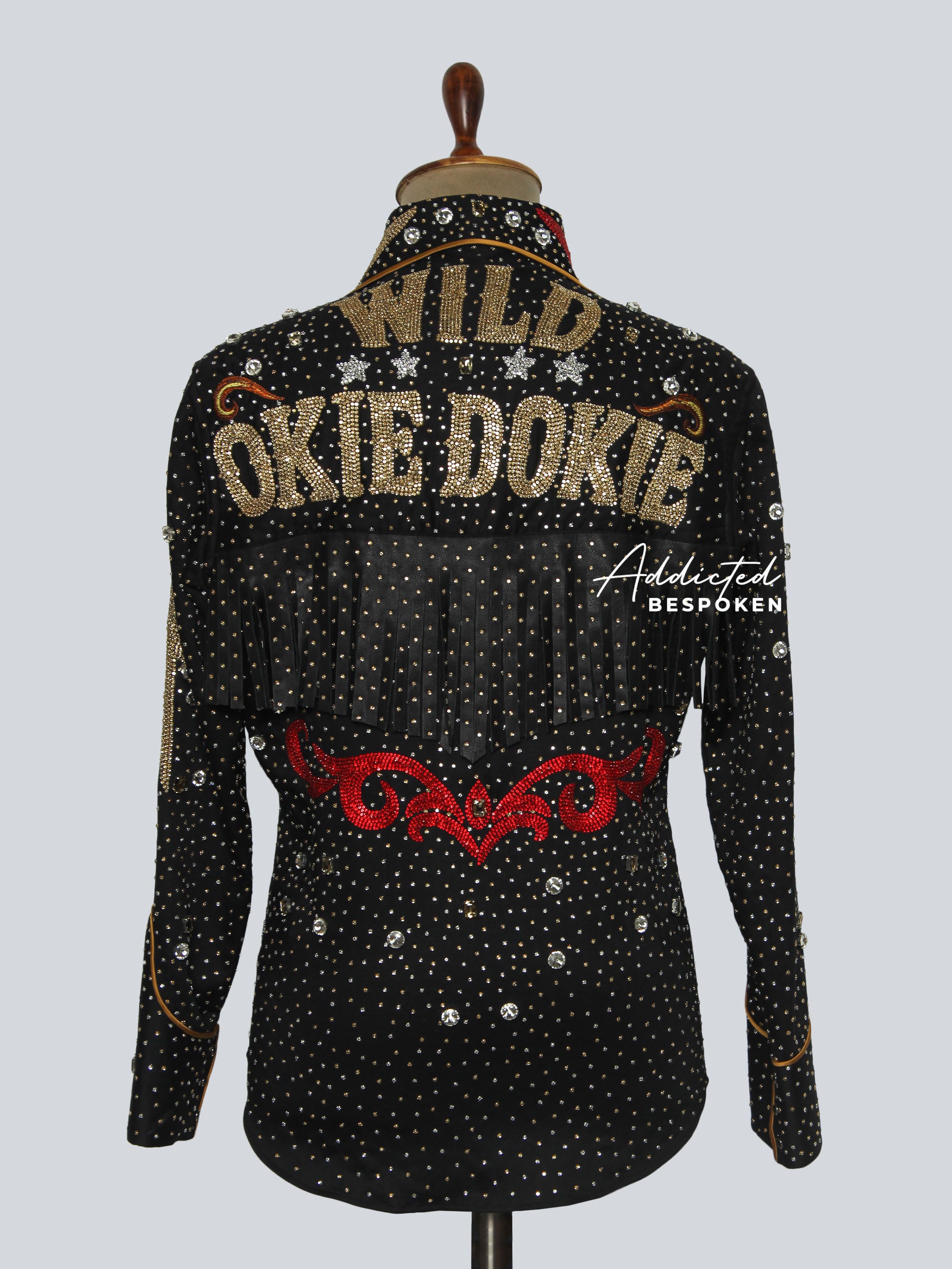 Cosmic Bolt Western Shirt Addicted Bespoken