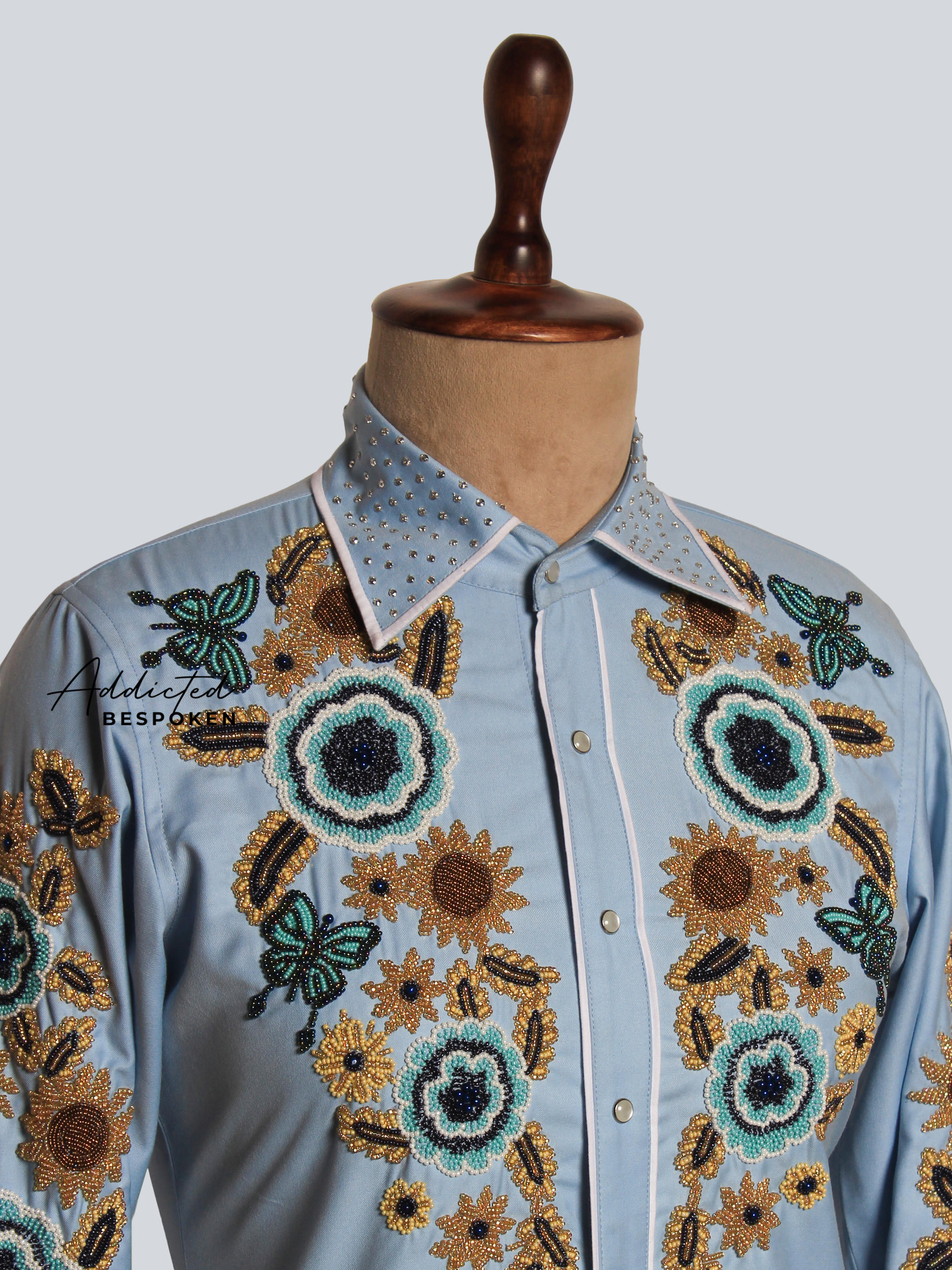 Majestic Meadow Embroidered Shirt