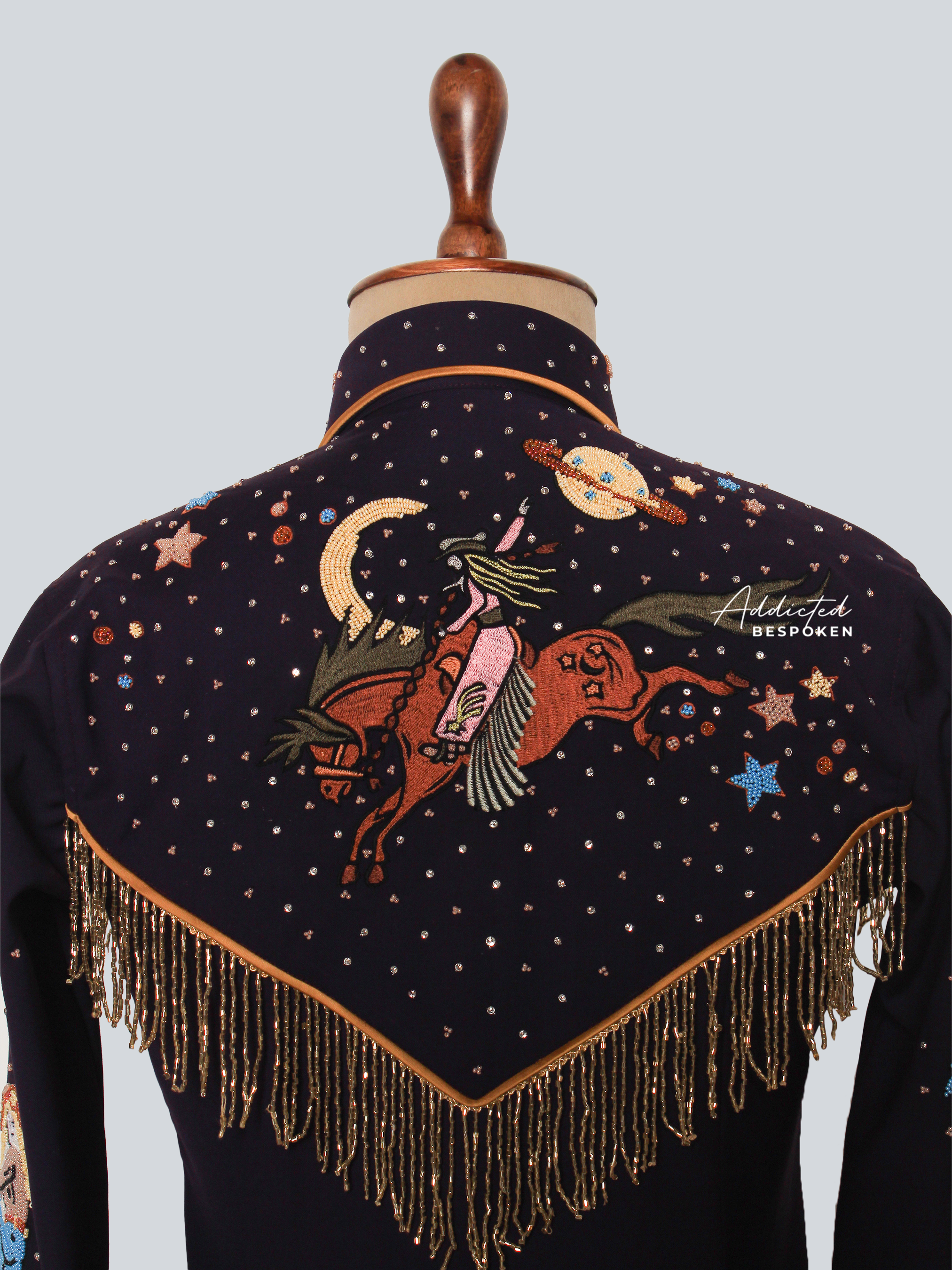 Starlit Rodeo Fringe Shirt
