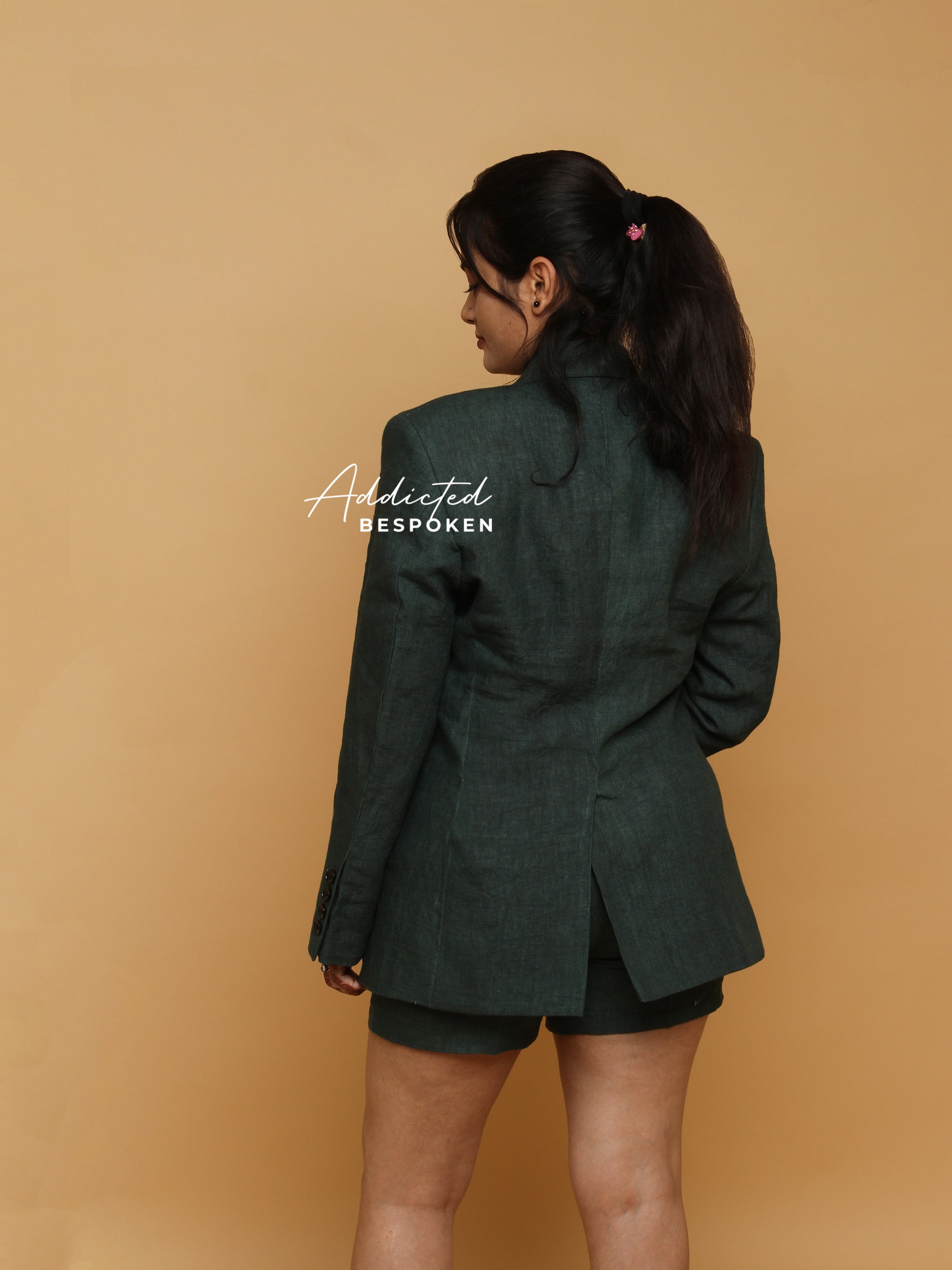 Formal Dark  Green Suit