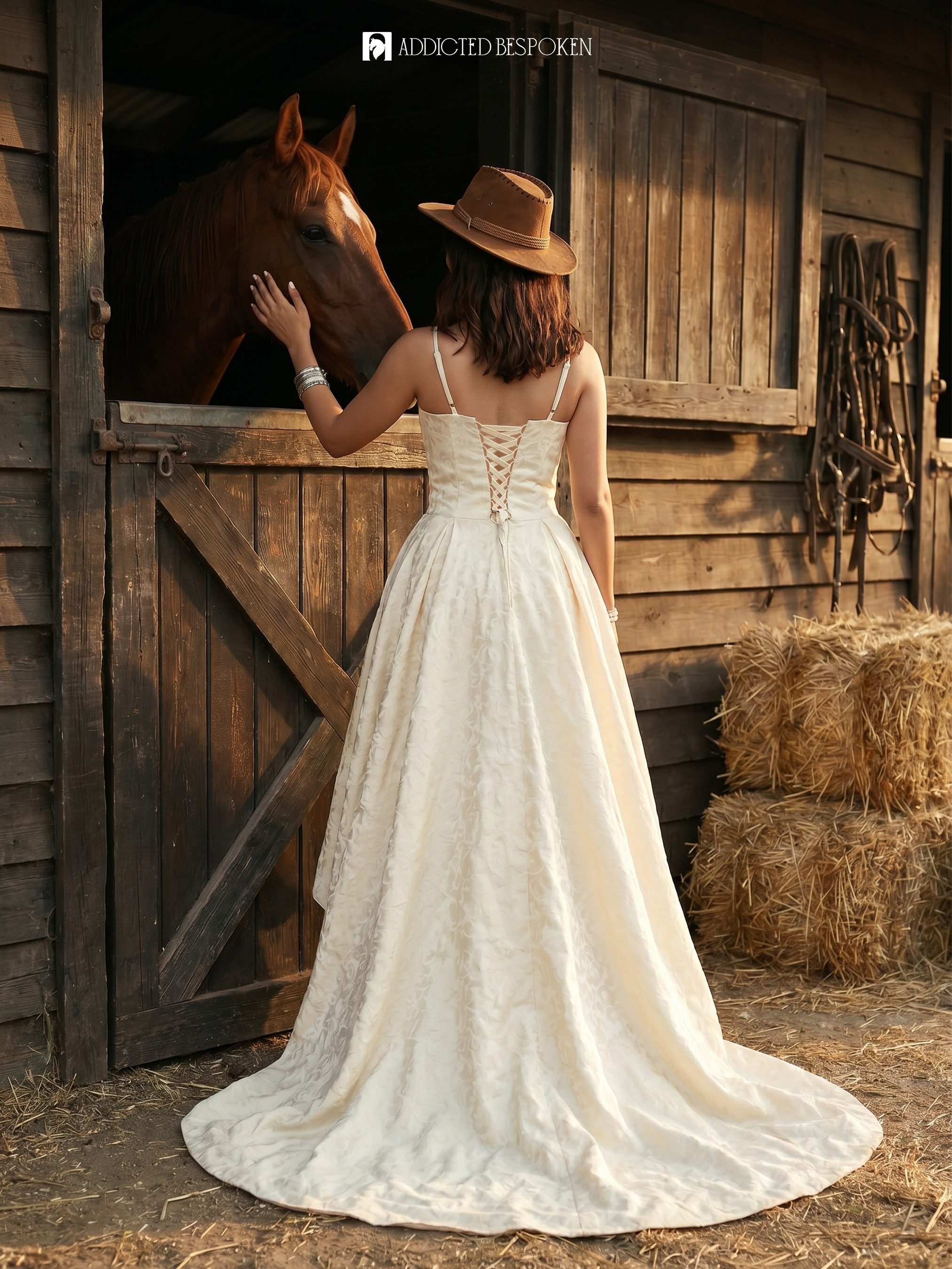 Rococo Brocade Bridal Gown Addicted Bespoken