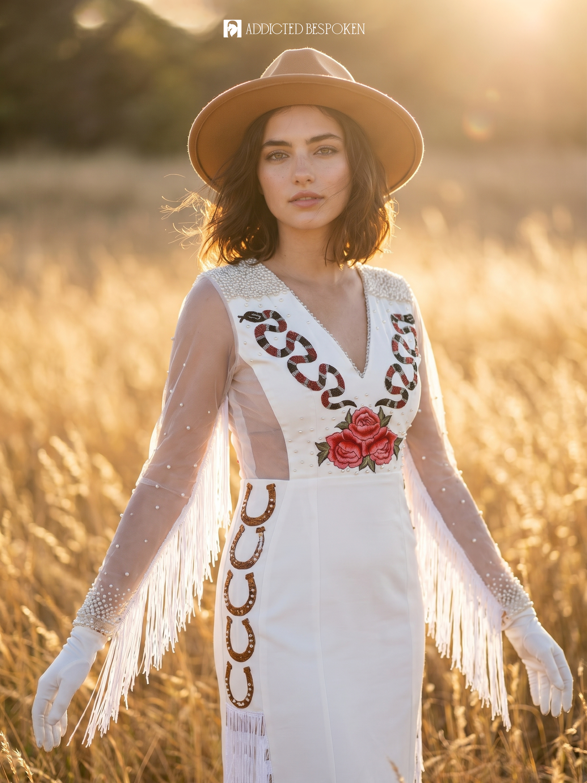 Cowgirl Bridal Dress Addicted Bespoken