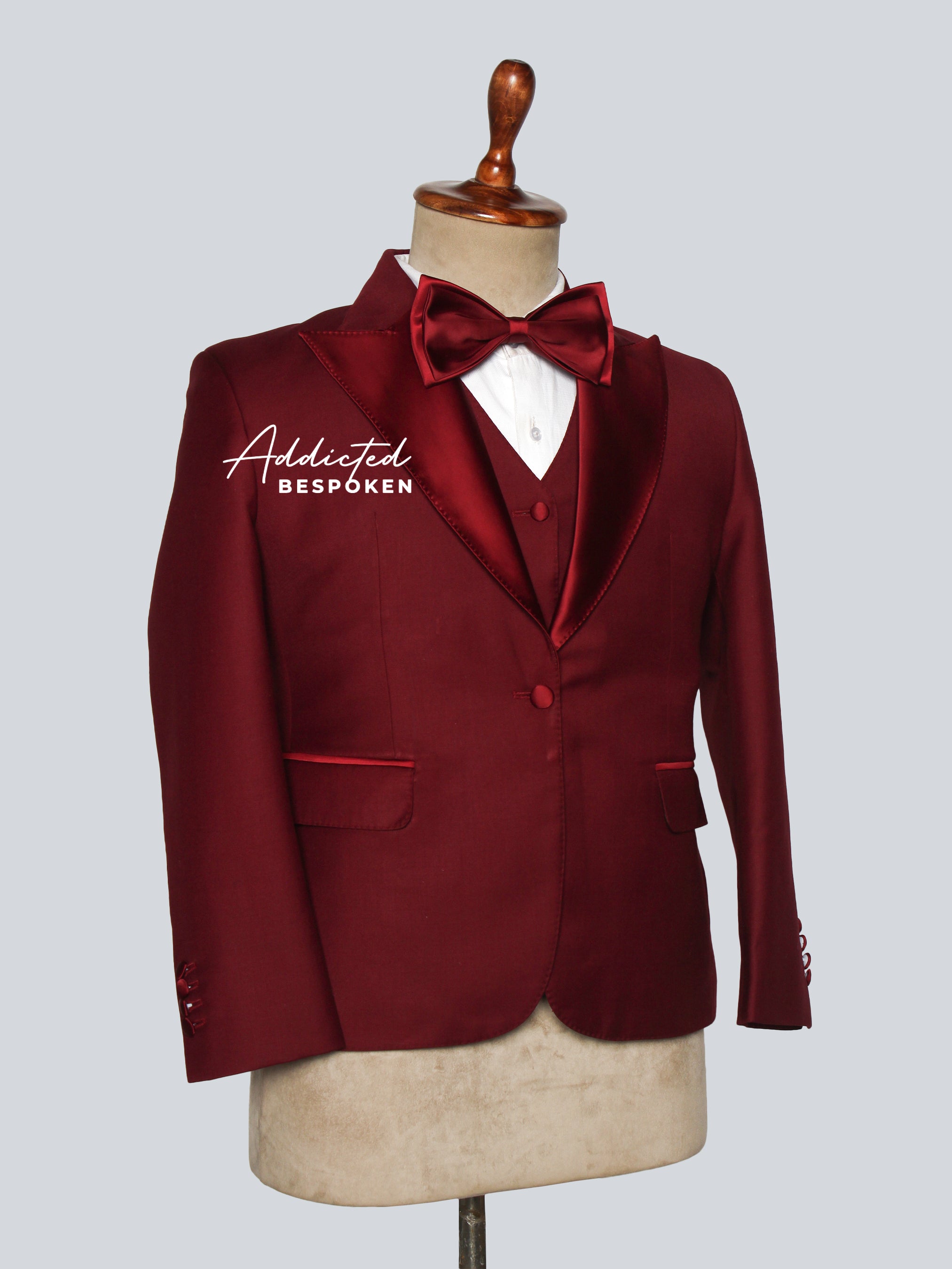Classic Satin Tuxedo Suit
