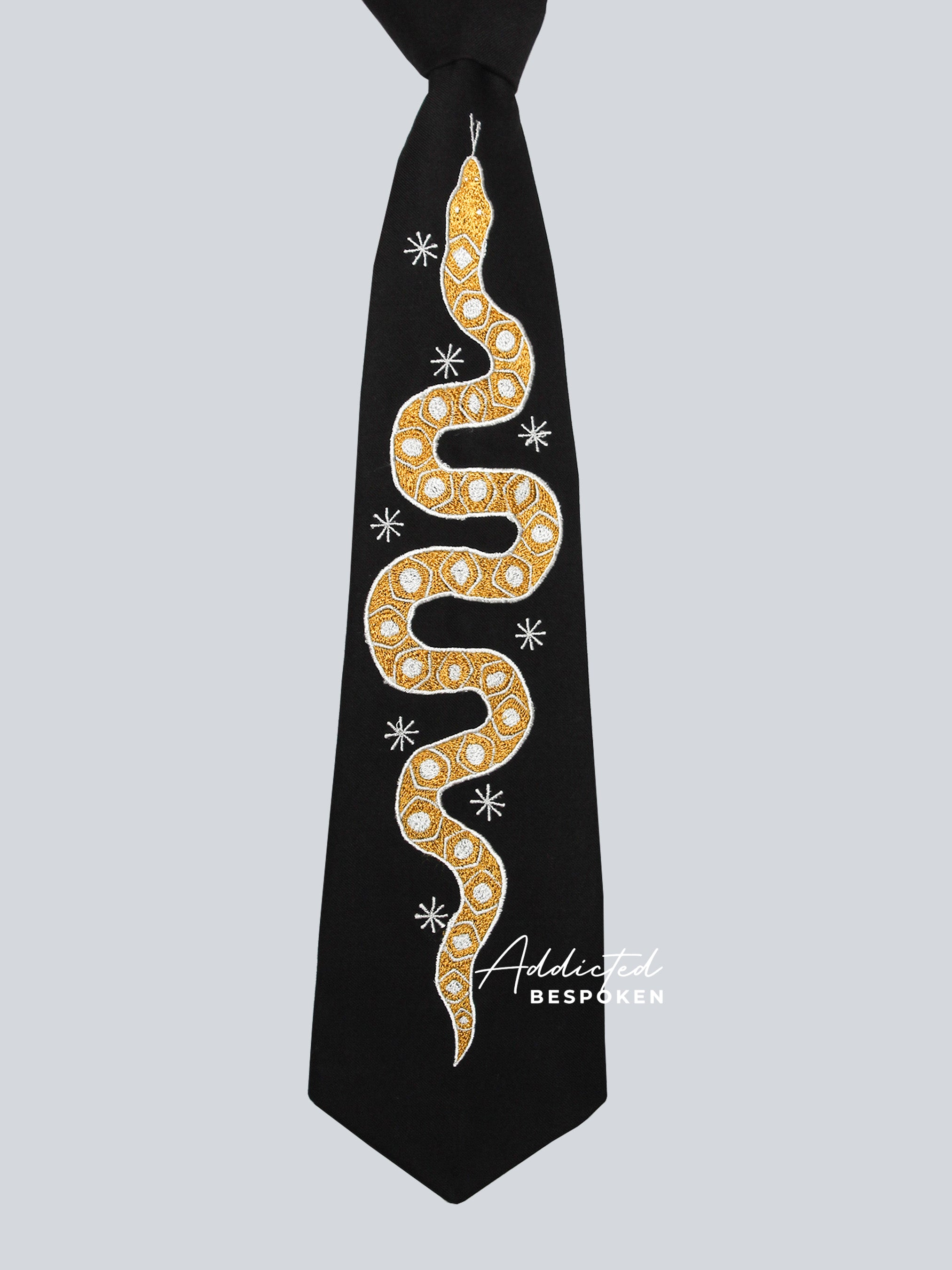 Celestial Snake Embroidered Suit Addicted Bespoken