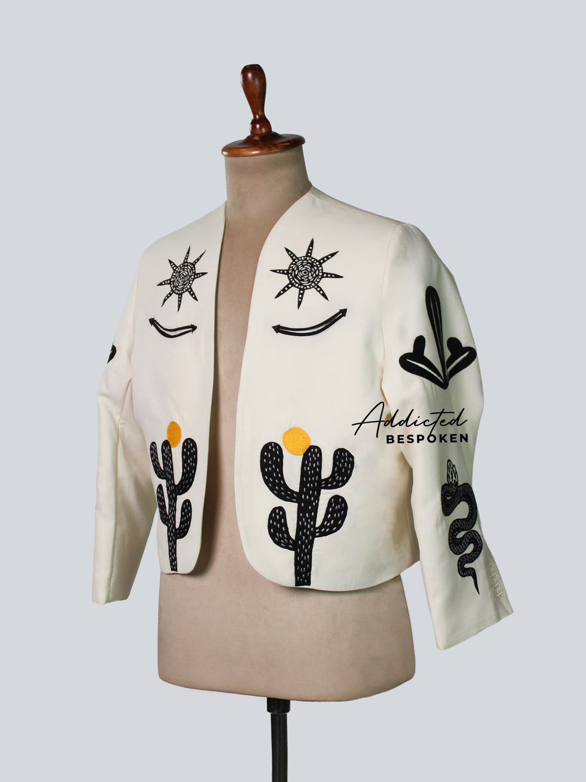 Ivory Western Cowboy Blazer Addicted Bespoken