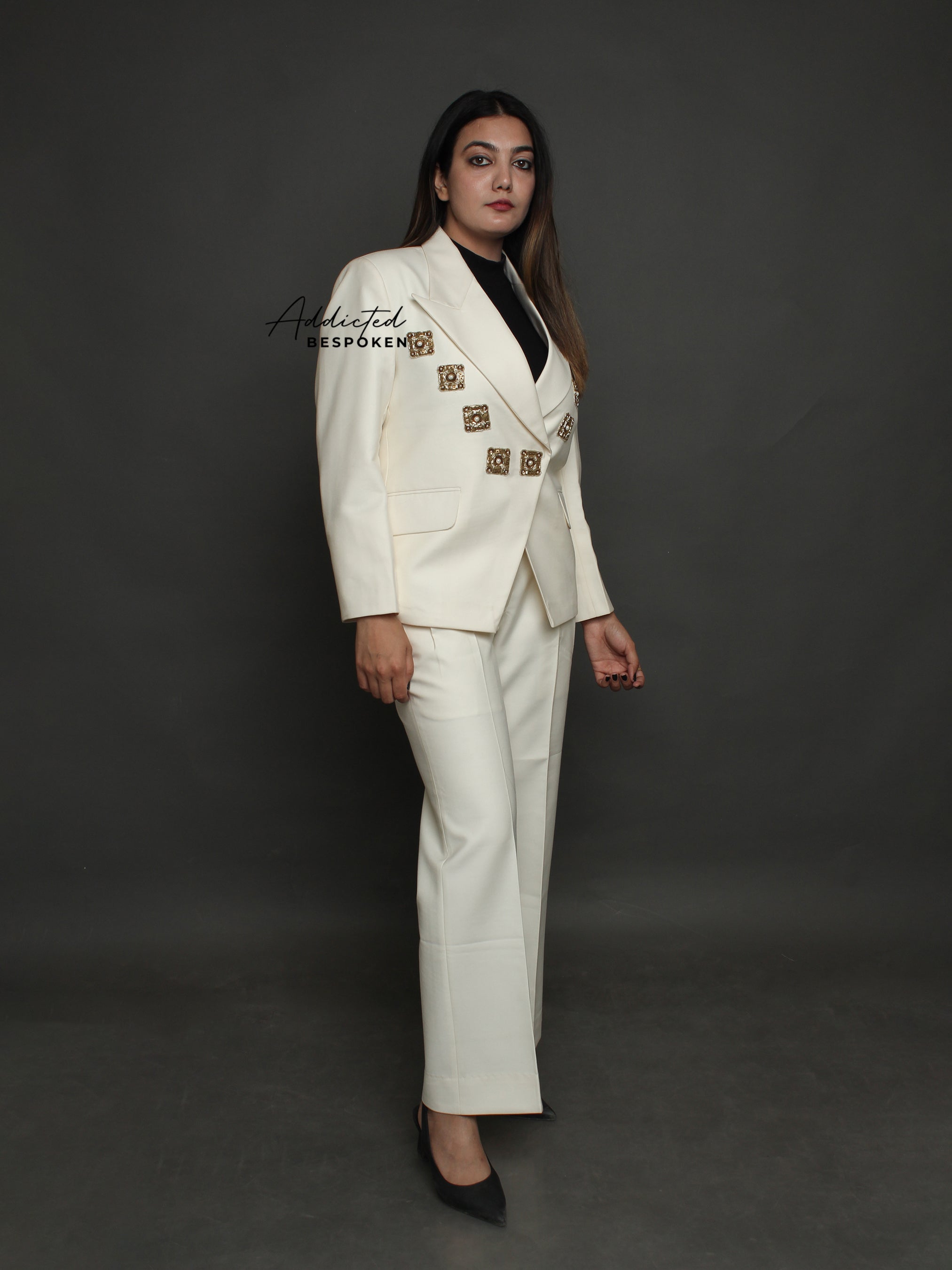 Classic White Bridal Suit(CLS)