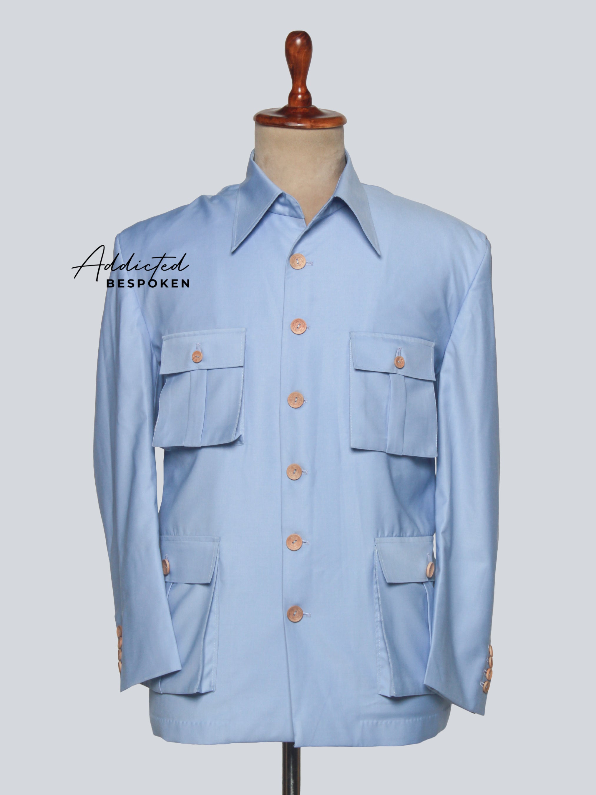 Refined Safari Suit