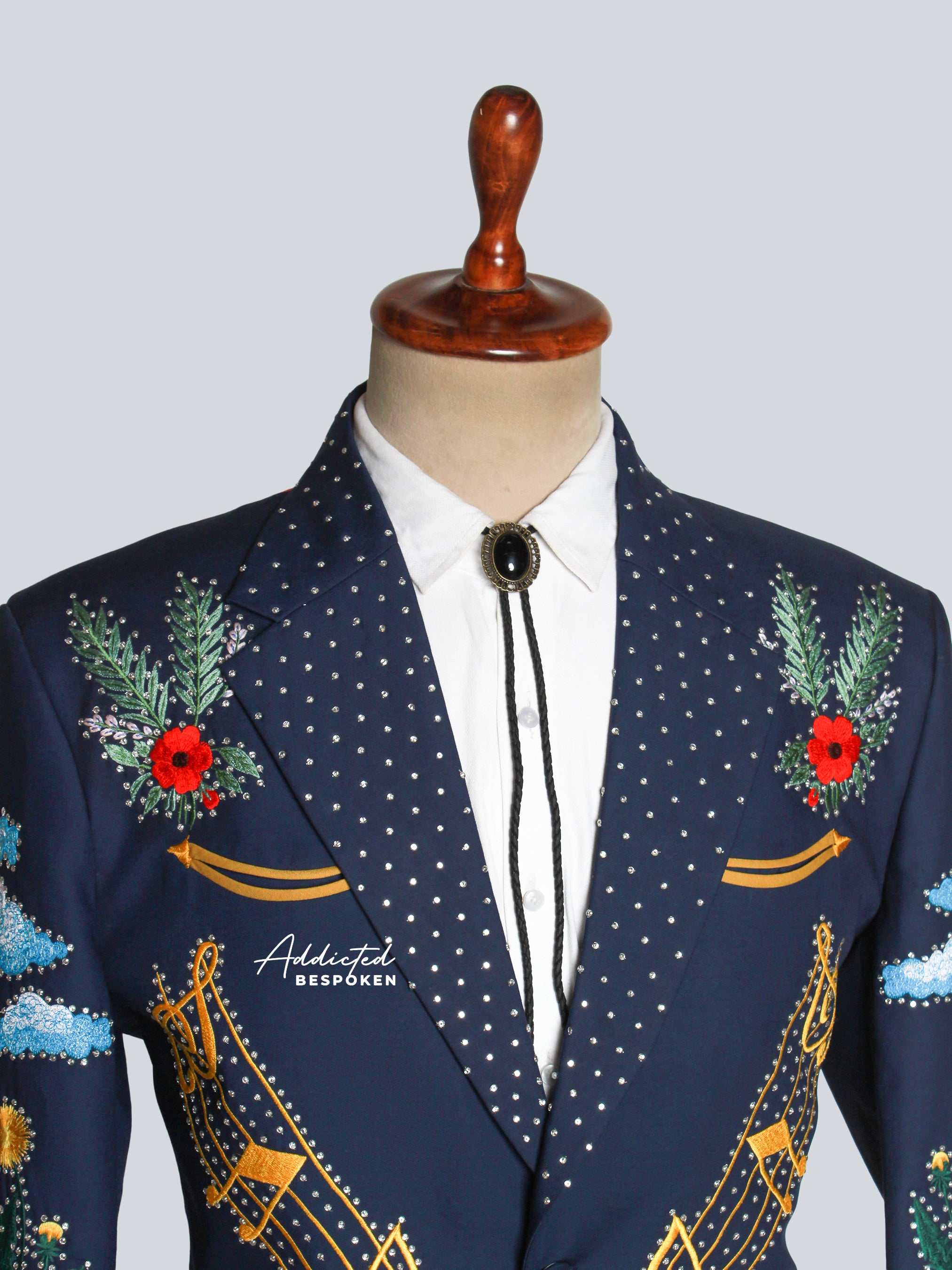Desert Melody Embroidered Blazer