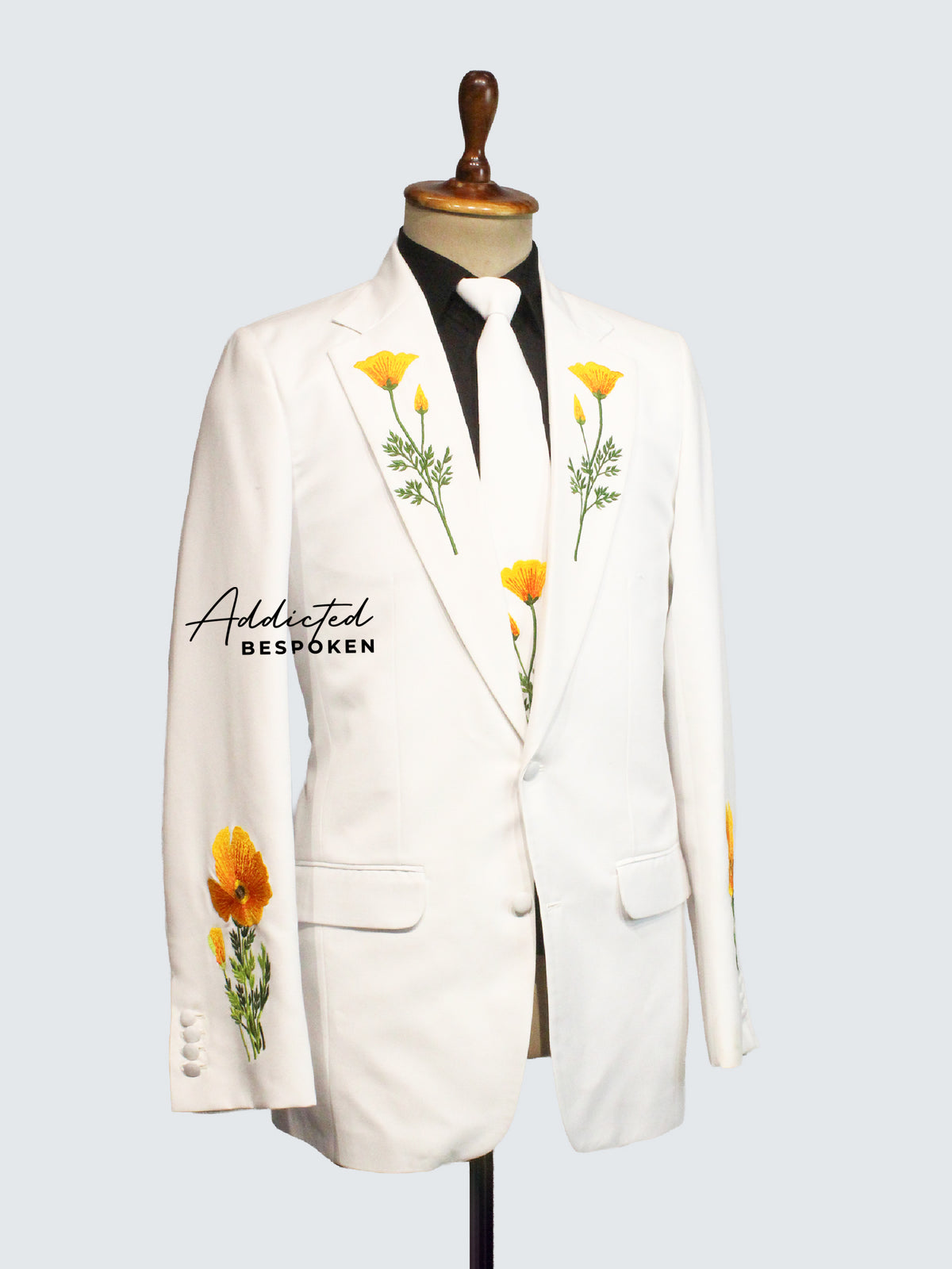 White Wedding Suit For Men Addicted Bespoken