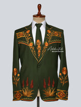 Ornate Embroidery Suit