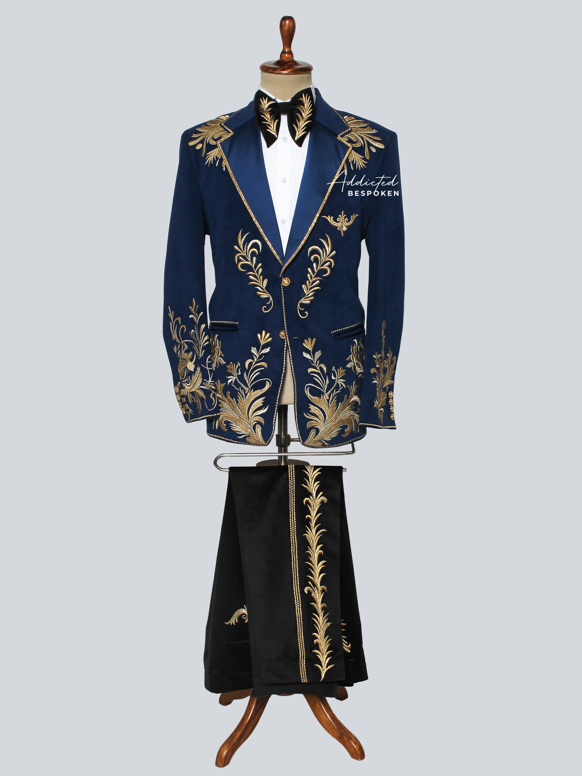 Luxury Velvet Party Suit