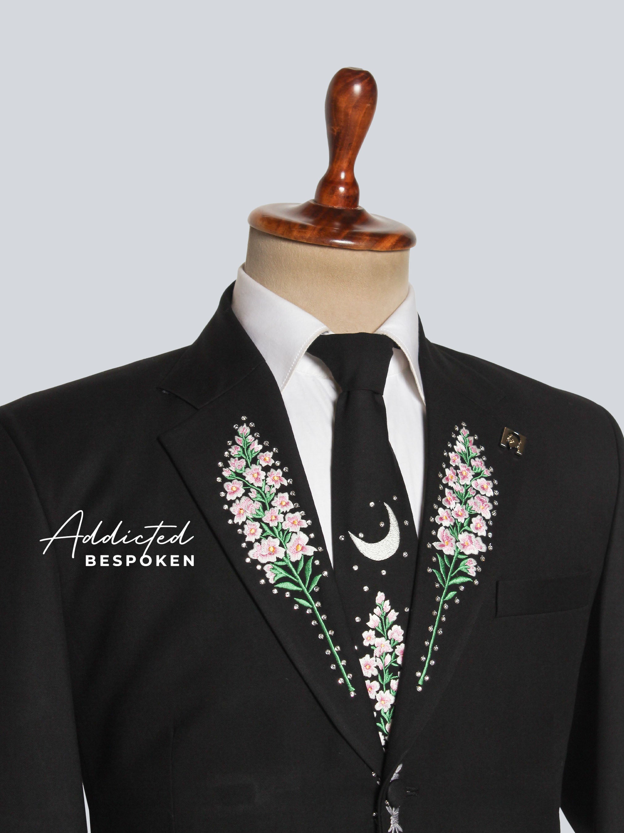Celestial Wedding Groom Suit Addicted Bespoken