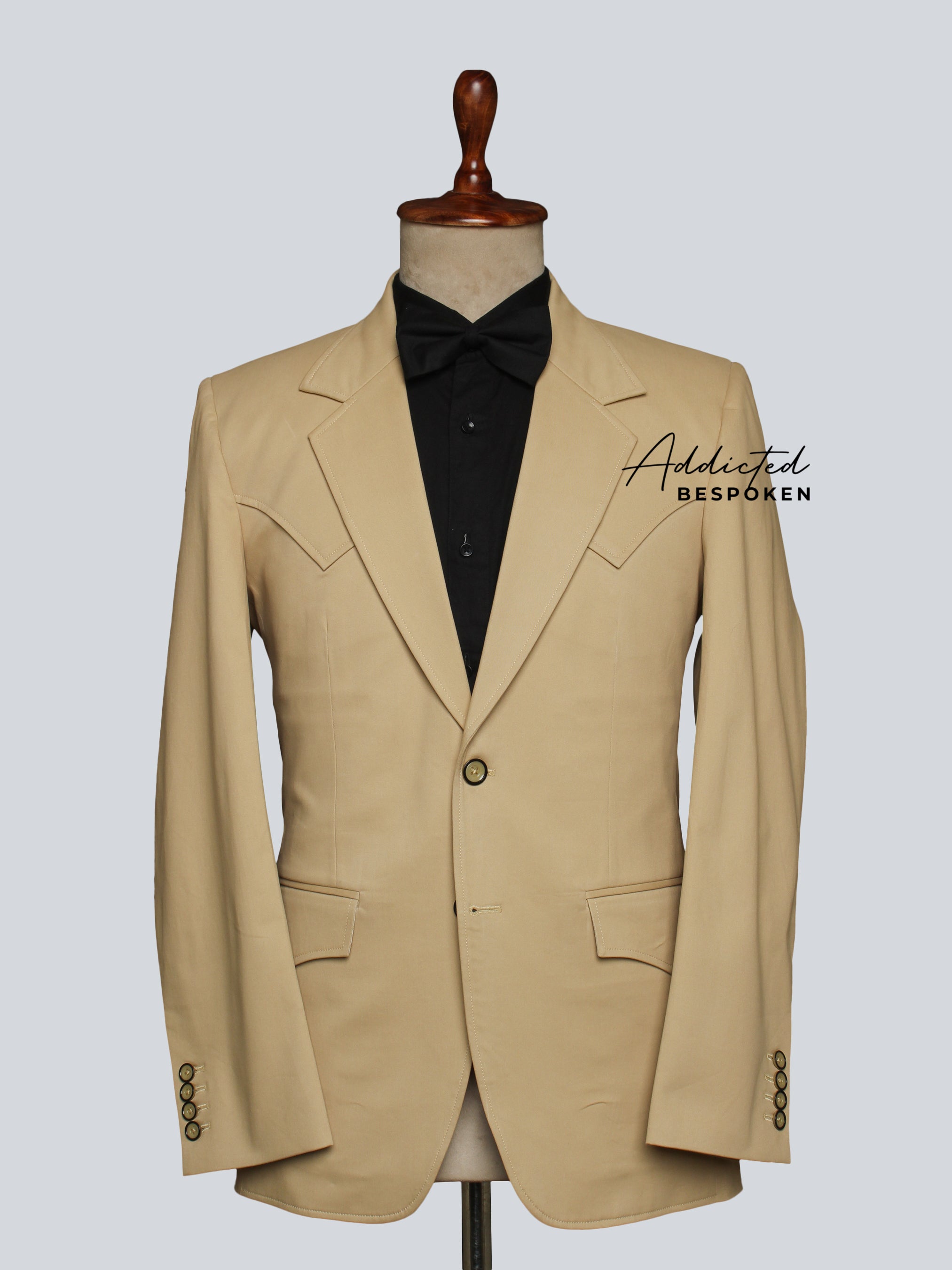 1930s Vintage Desert Sand Tailored Suit | Addicted Bespoken