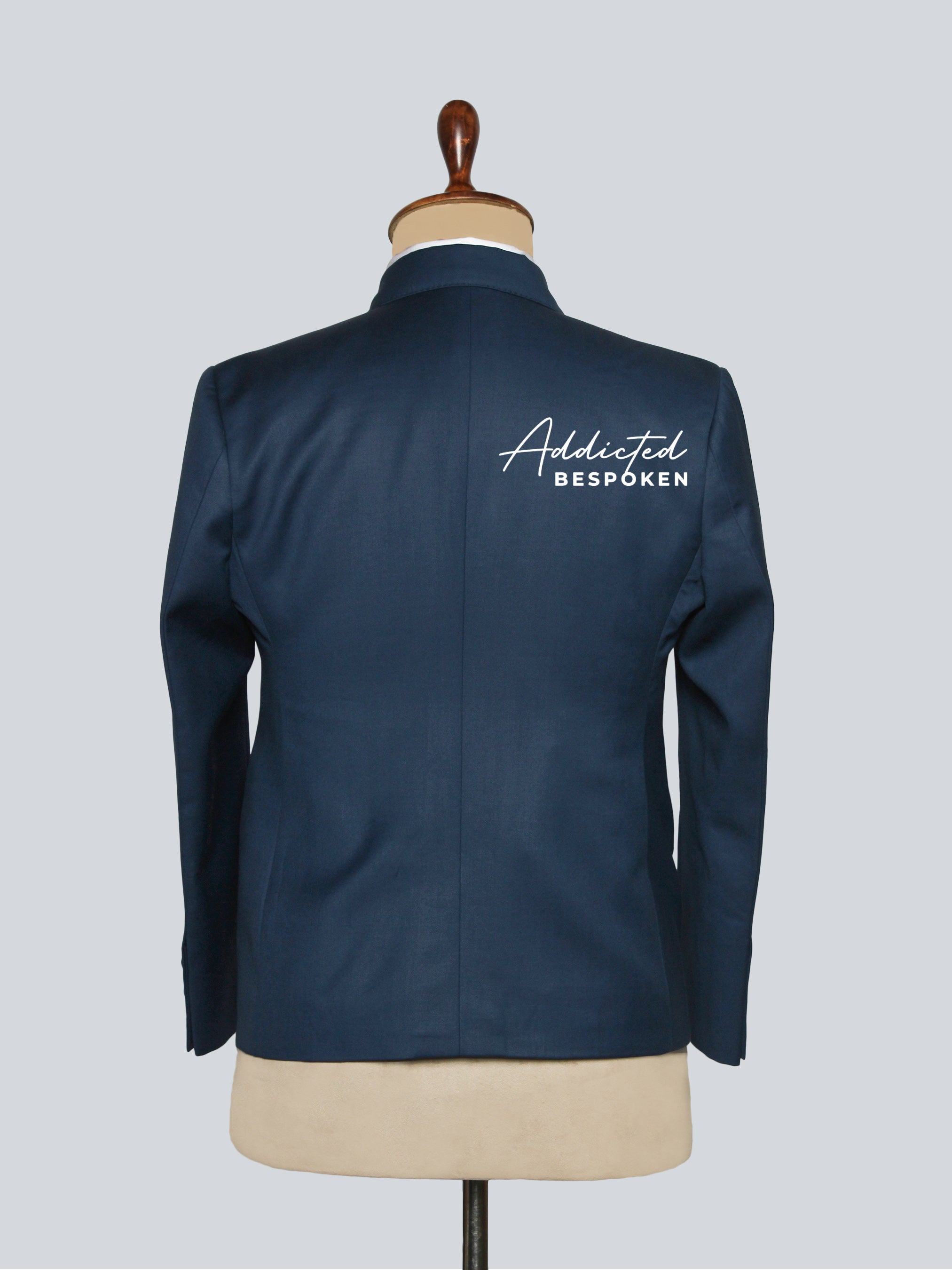 Evening Glow Navy Suit Addicted Bespoken