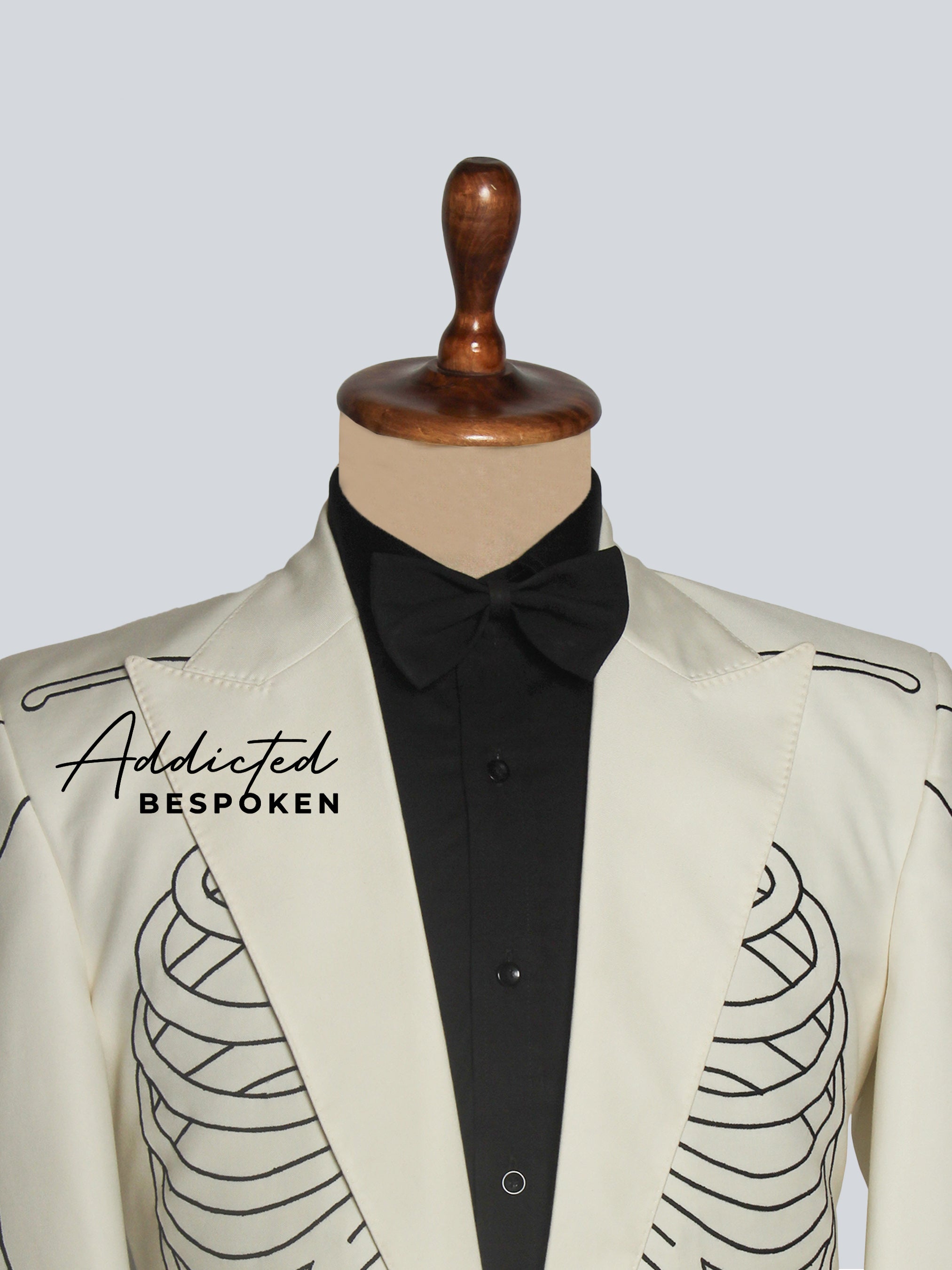 Ivory Anatomy Tailored Suit Addicted Bespoken