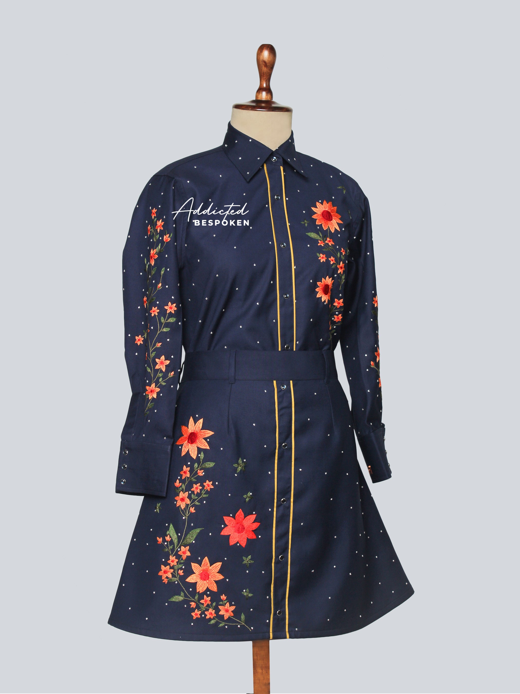 Floral Rodeo Co-Ord Set Addicted Bespoken