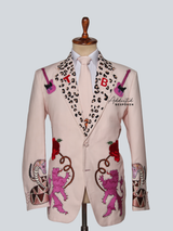 Mythic Embroidered Power Suit