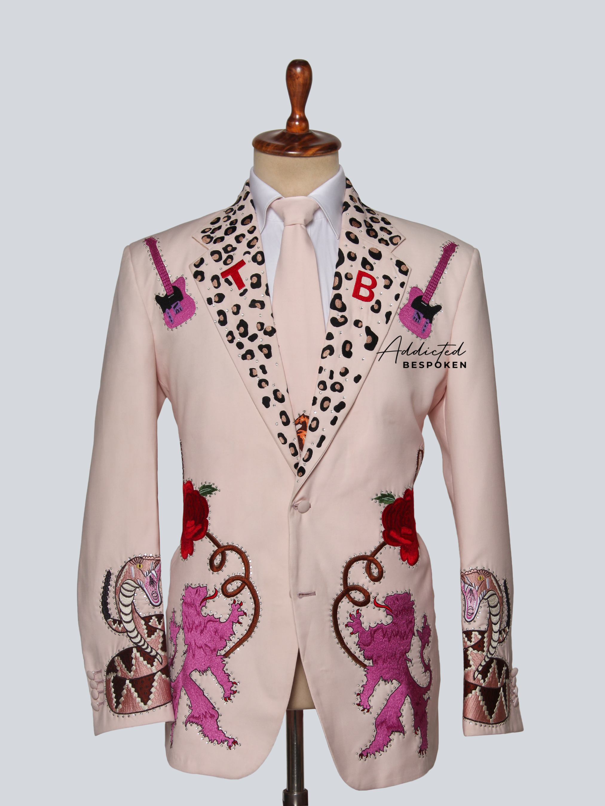 Mythic Embroidered Power Suit