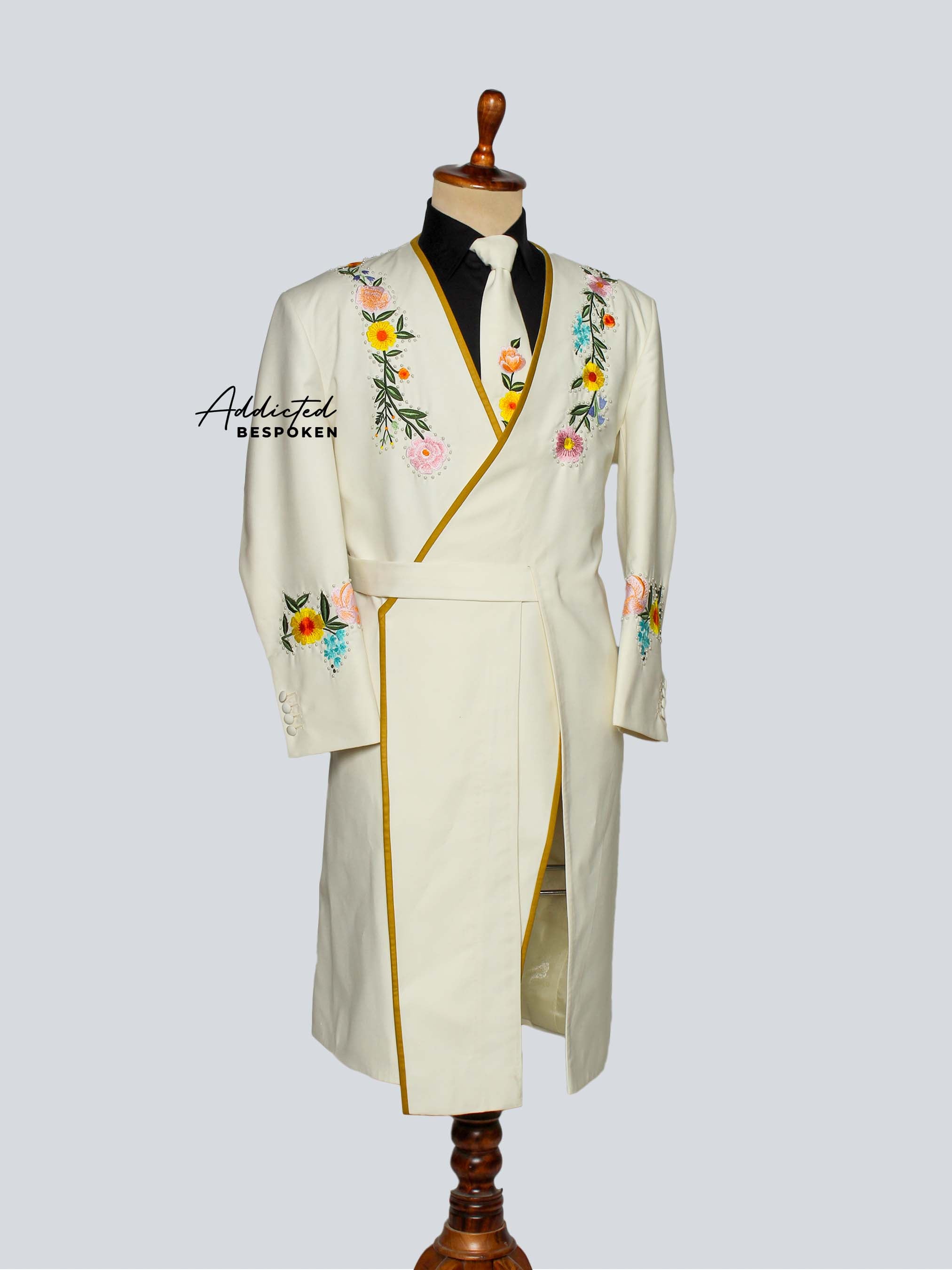 Designer Floral Wedding Suit