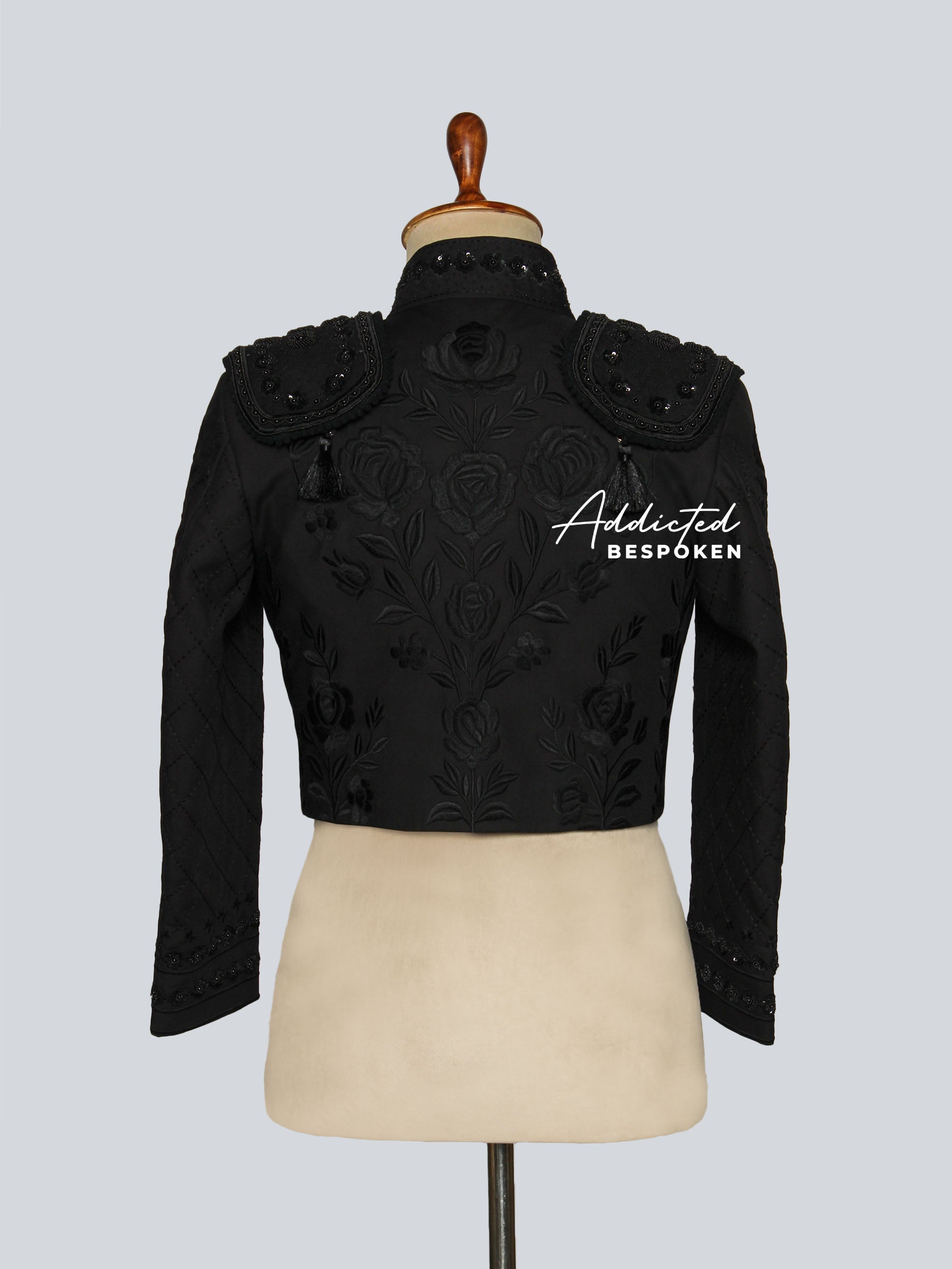 Black Embroidered Matador Costume Addicted Bespoken