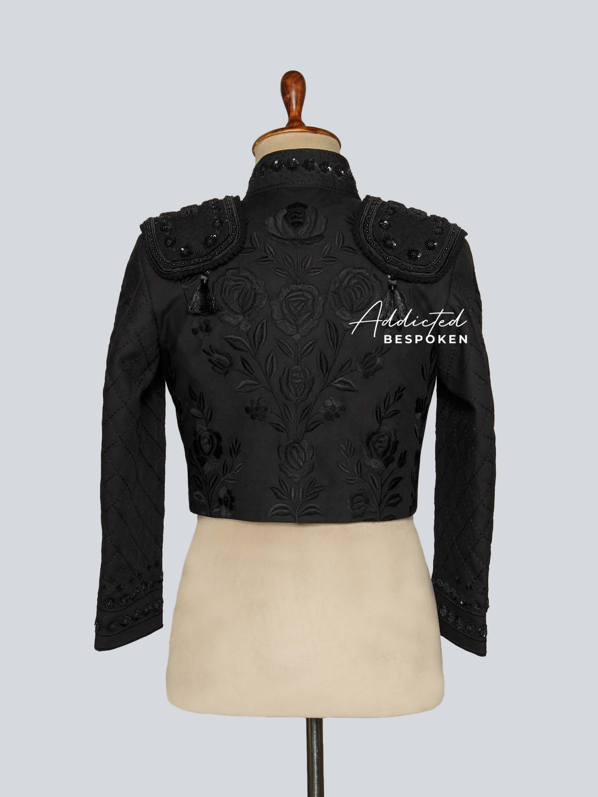 Black Embroidered Matador Costume Addicted Bespoken
