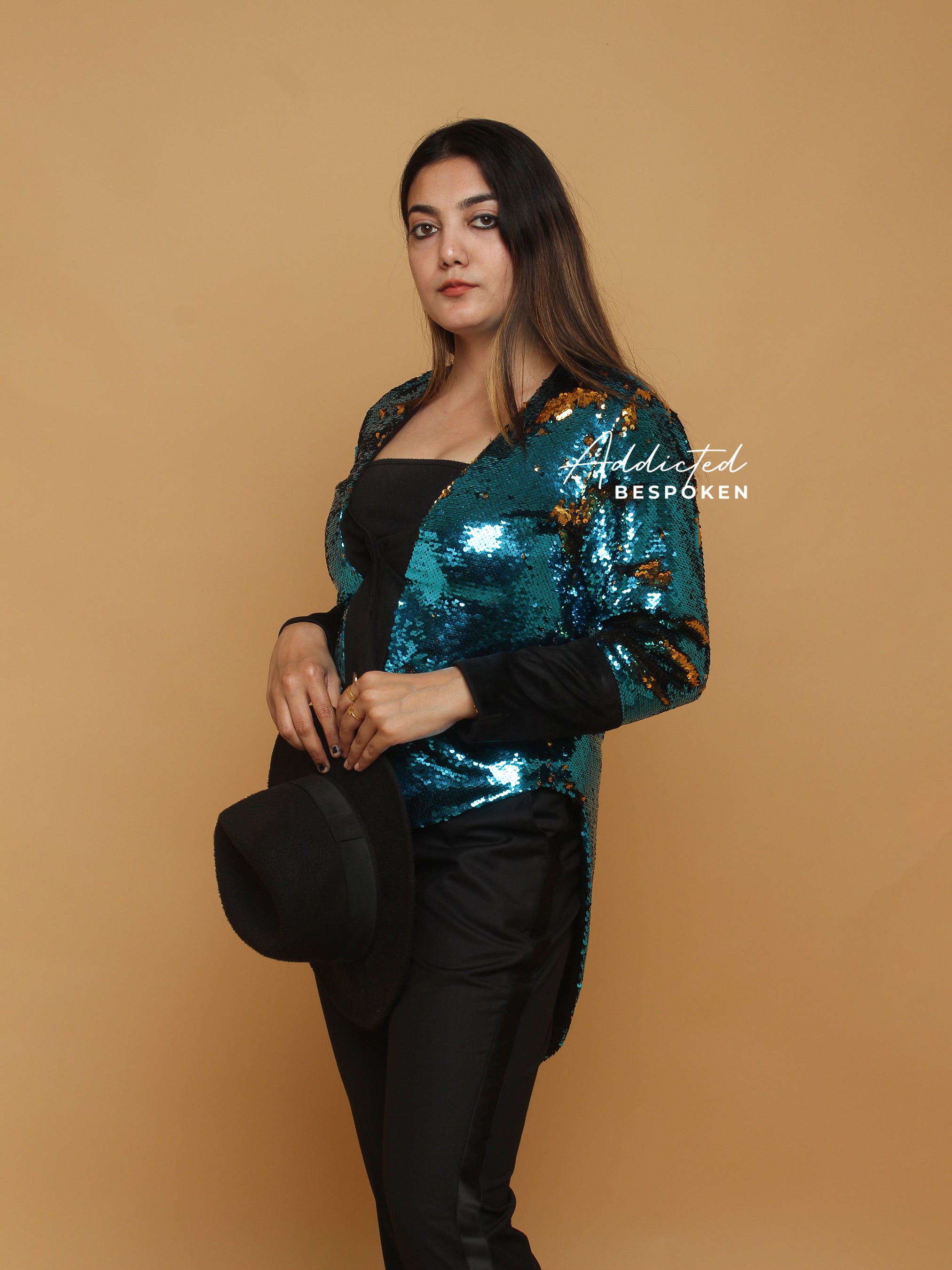 Holographic Sequin Tailcoat