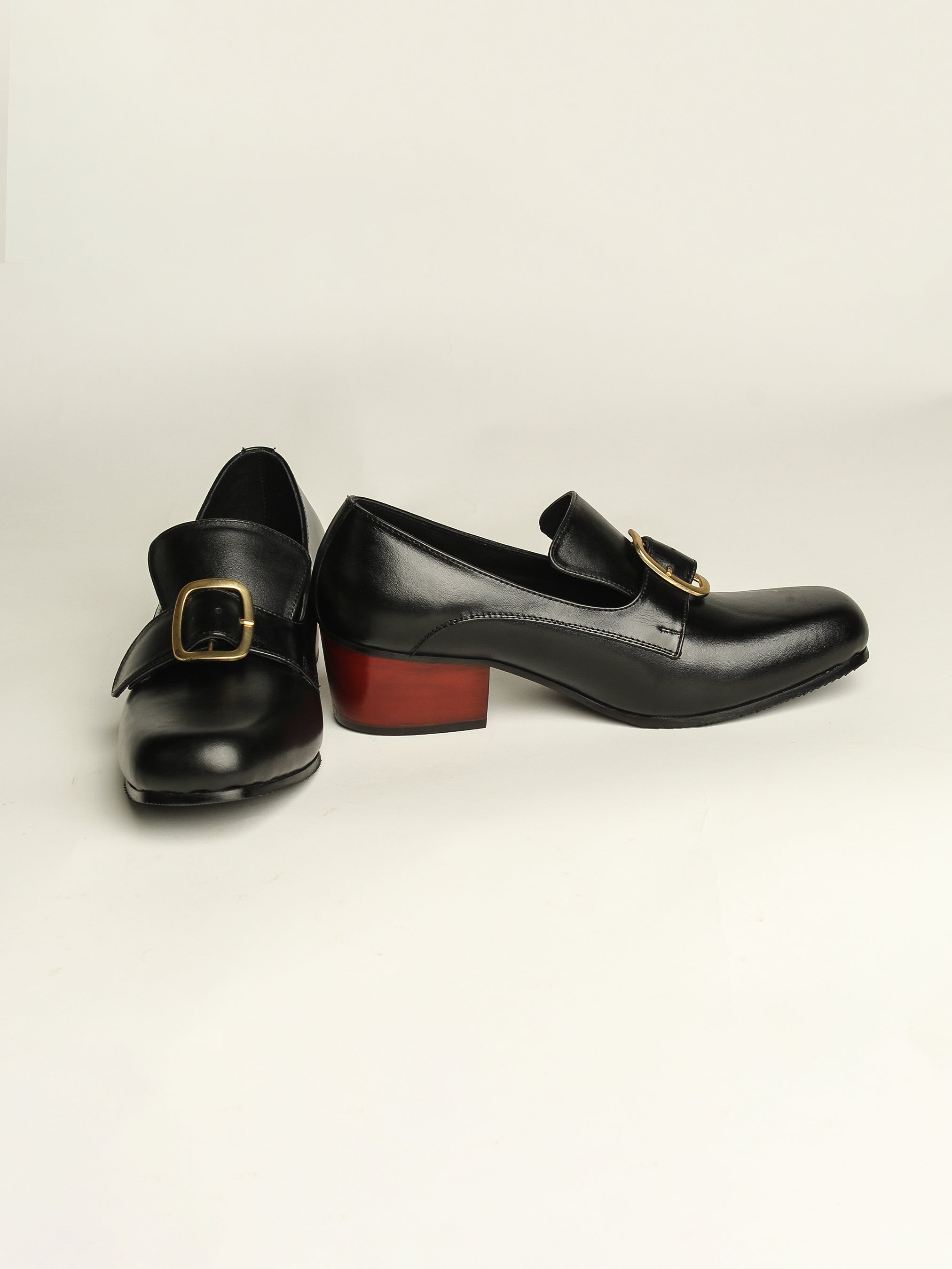 Rococo Buckle Heel Shoes Addicted Bespoken