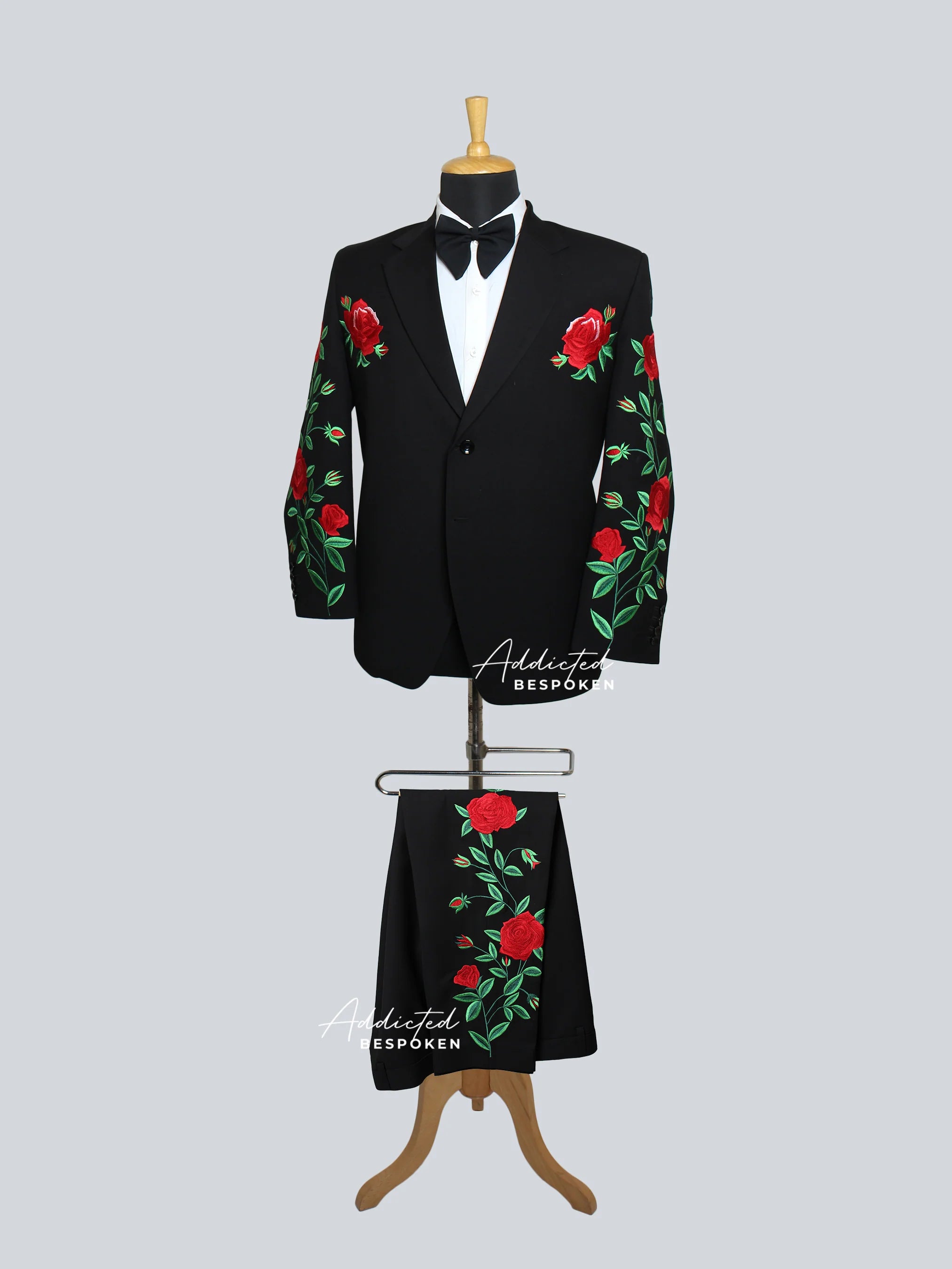 Bespoke Rose Pattern Attire