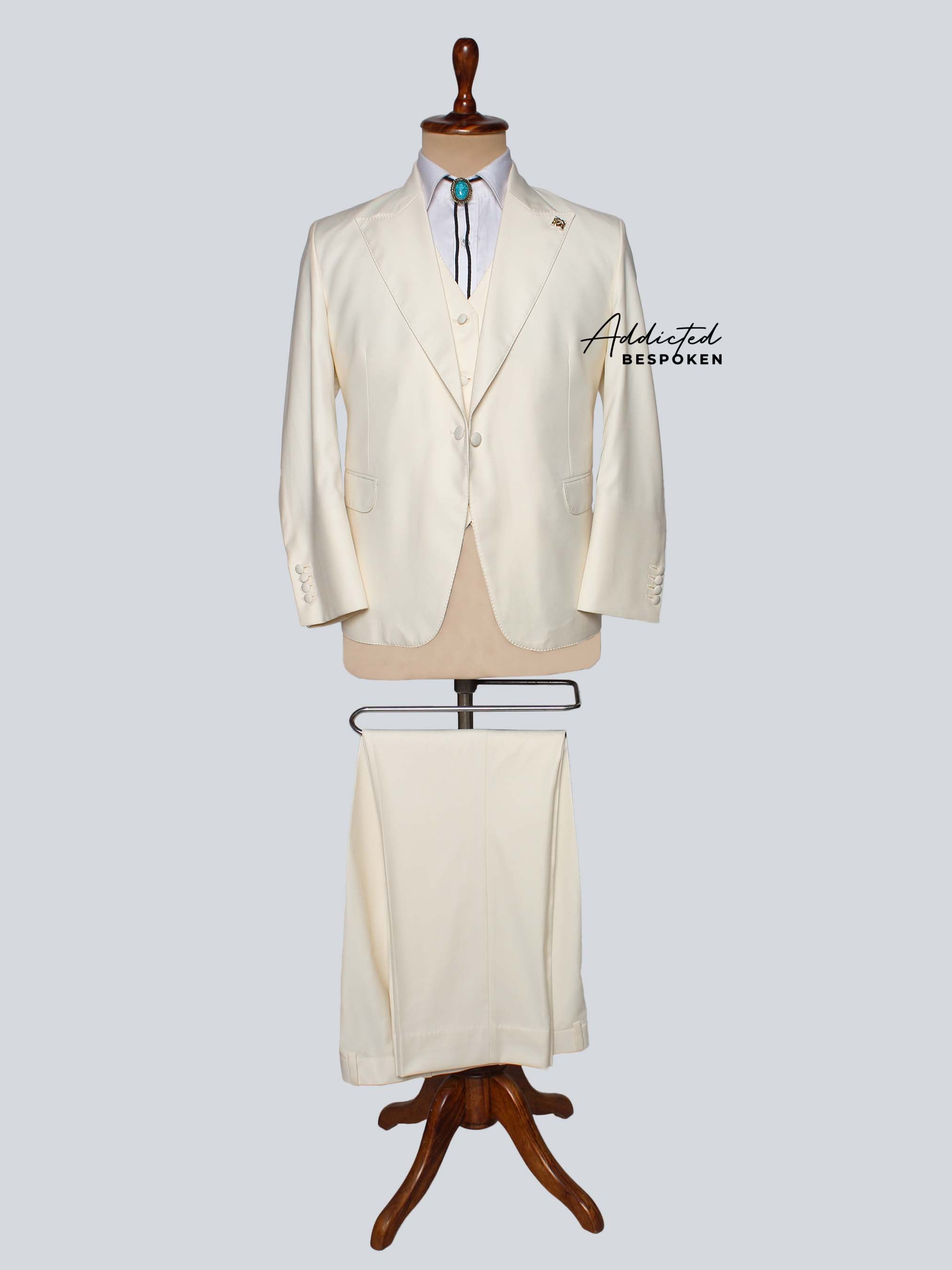 Classic Western Groom Suit Addicted Bespoken