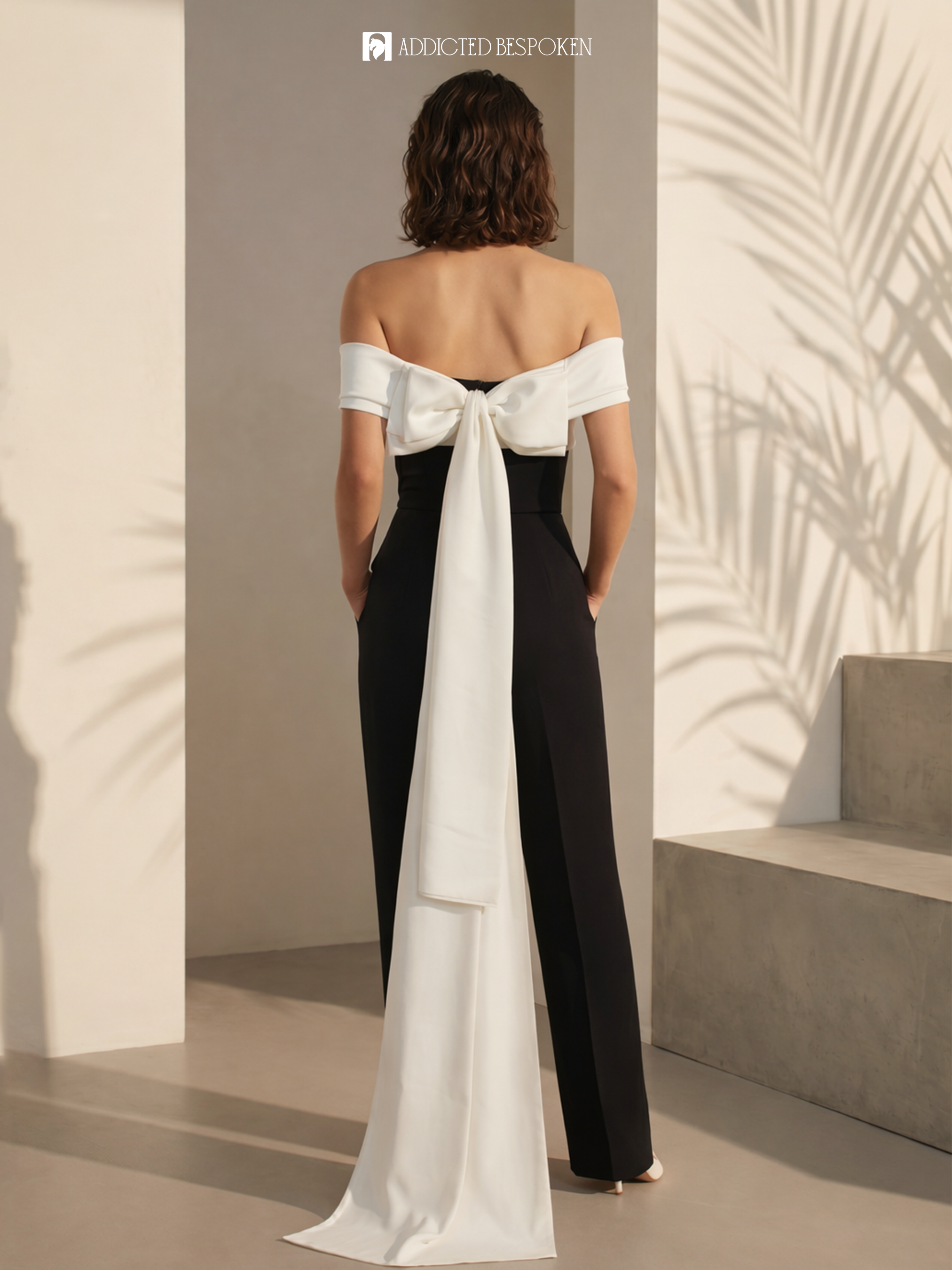 Shadow & Ribbon Dress Addicted Bespoken