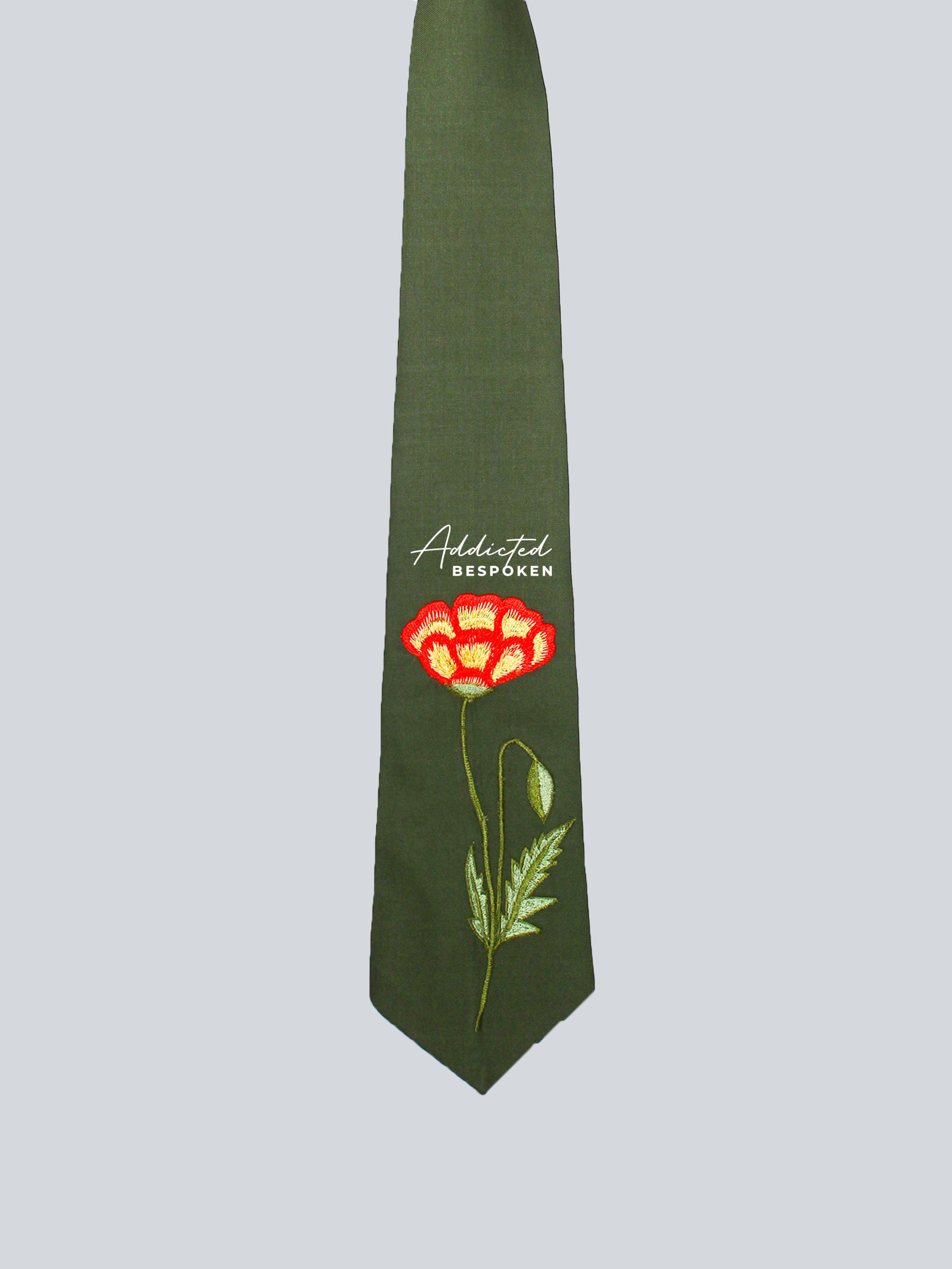 Poppy Bloom Embroidered Suit Addicted Bespoken