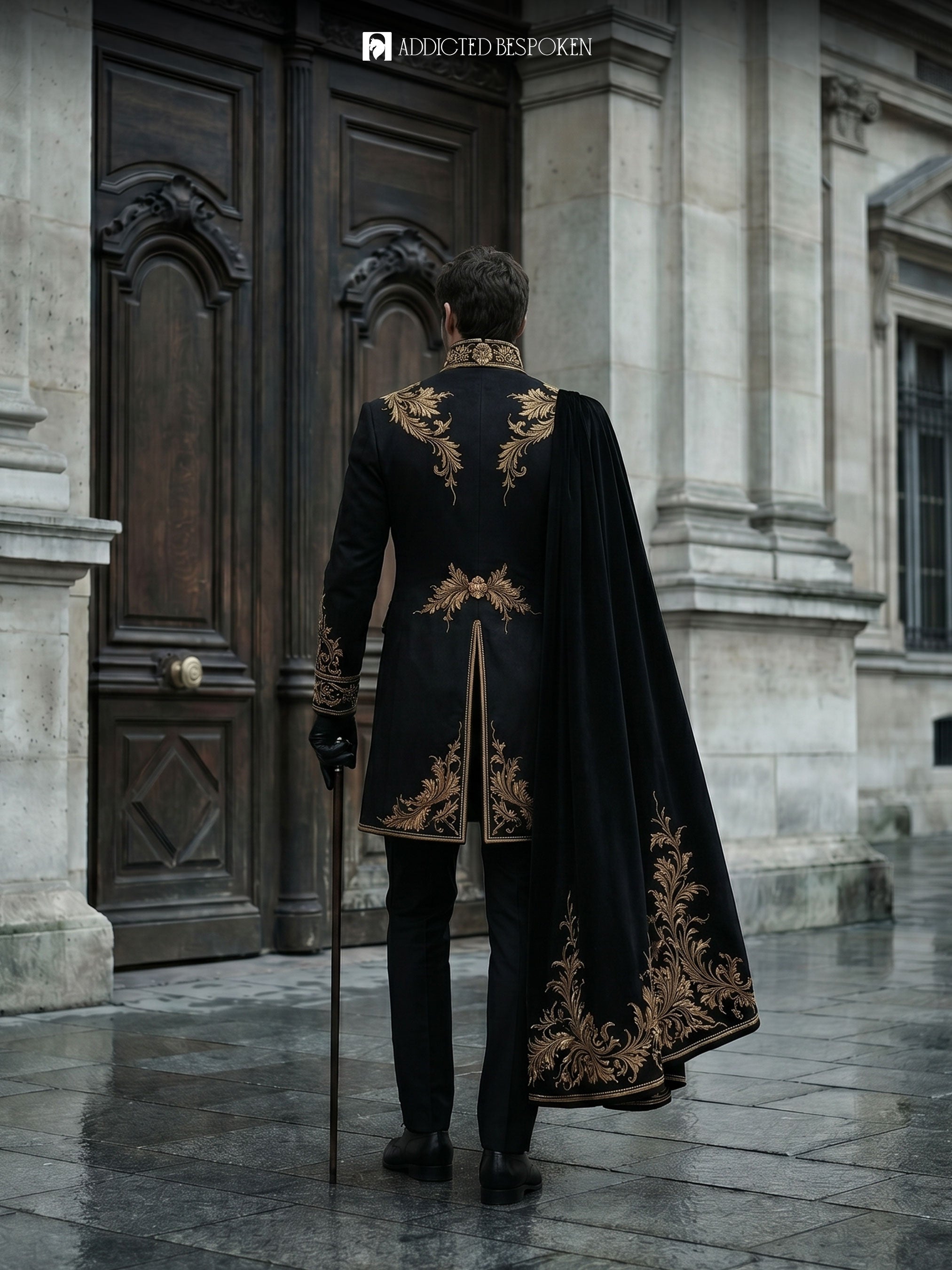 Royal Gothic Statement Suit Addicted Bespoken