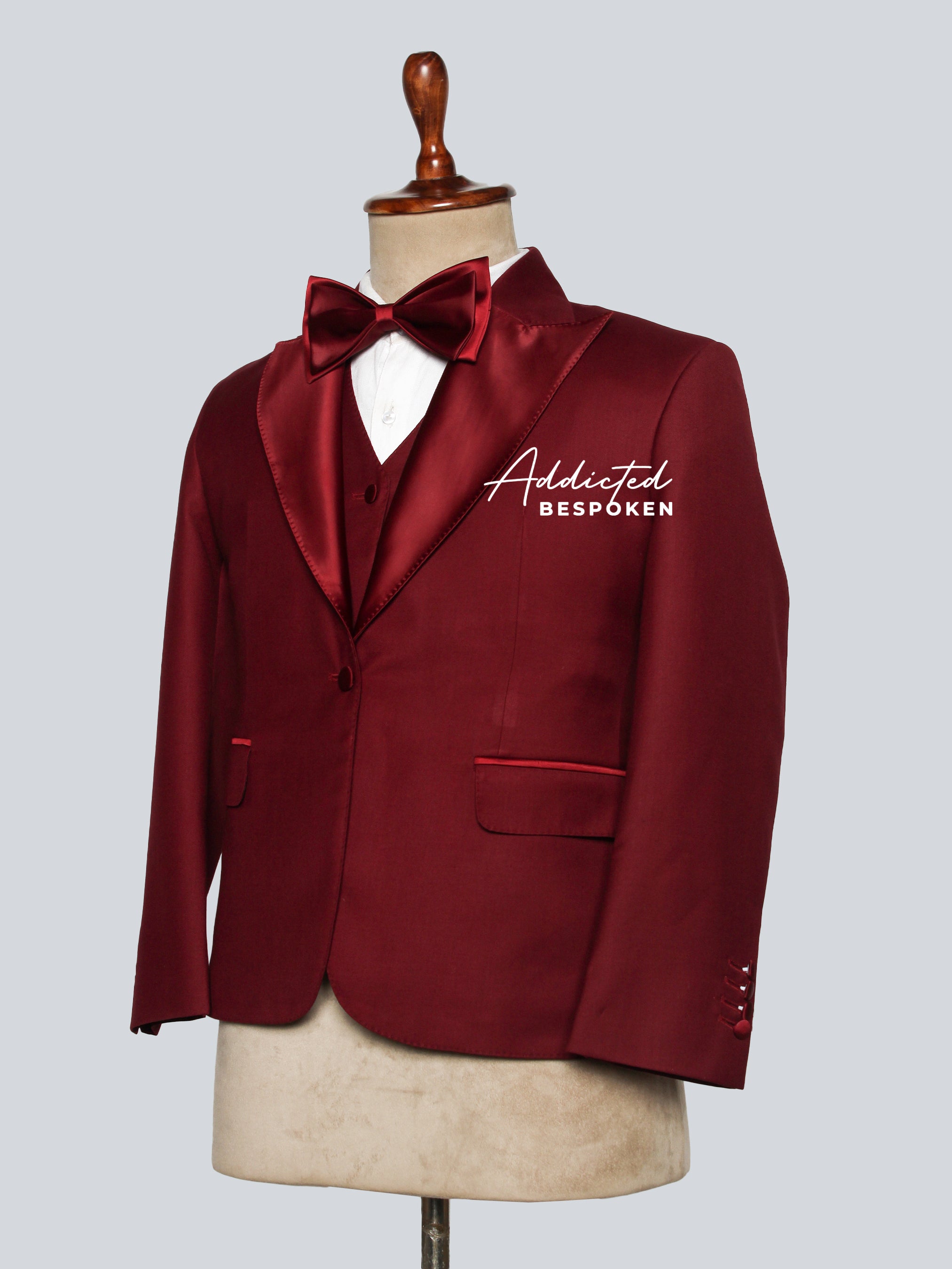 Classic Satin Tuxedo Suit