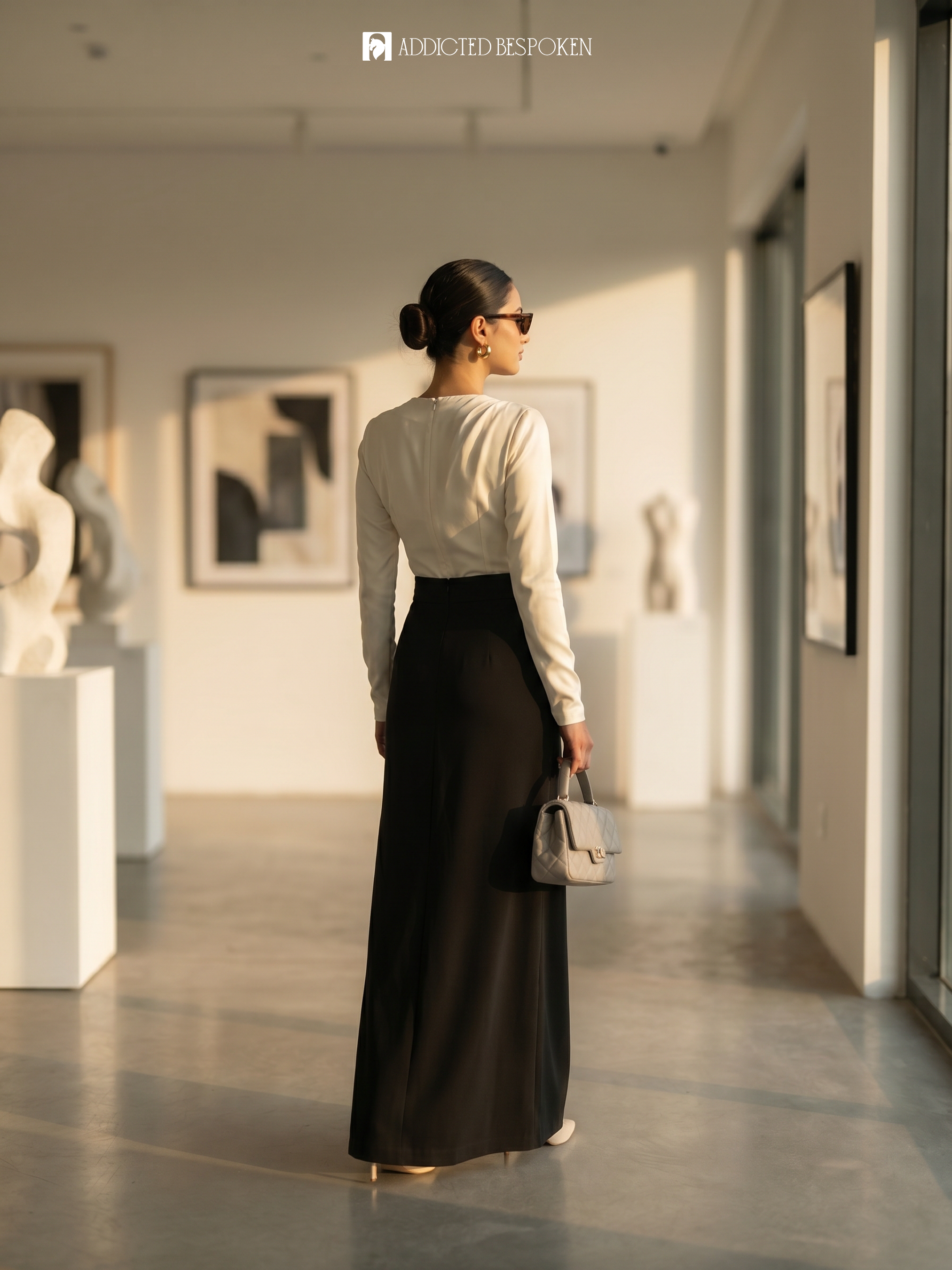 Chic Professional Maxi Dress Addicted Bespoken