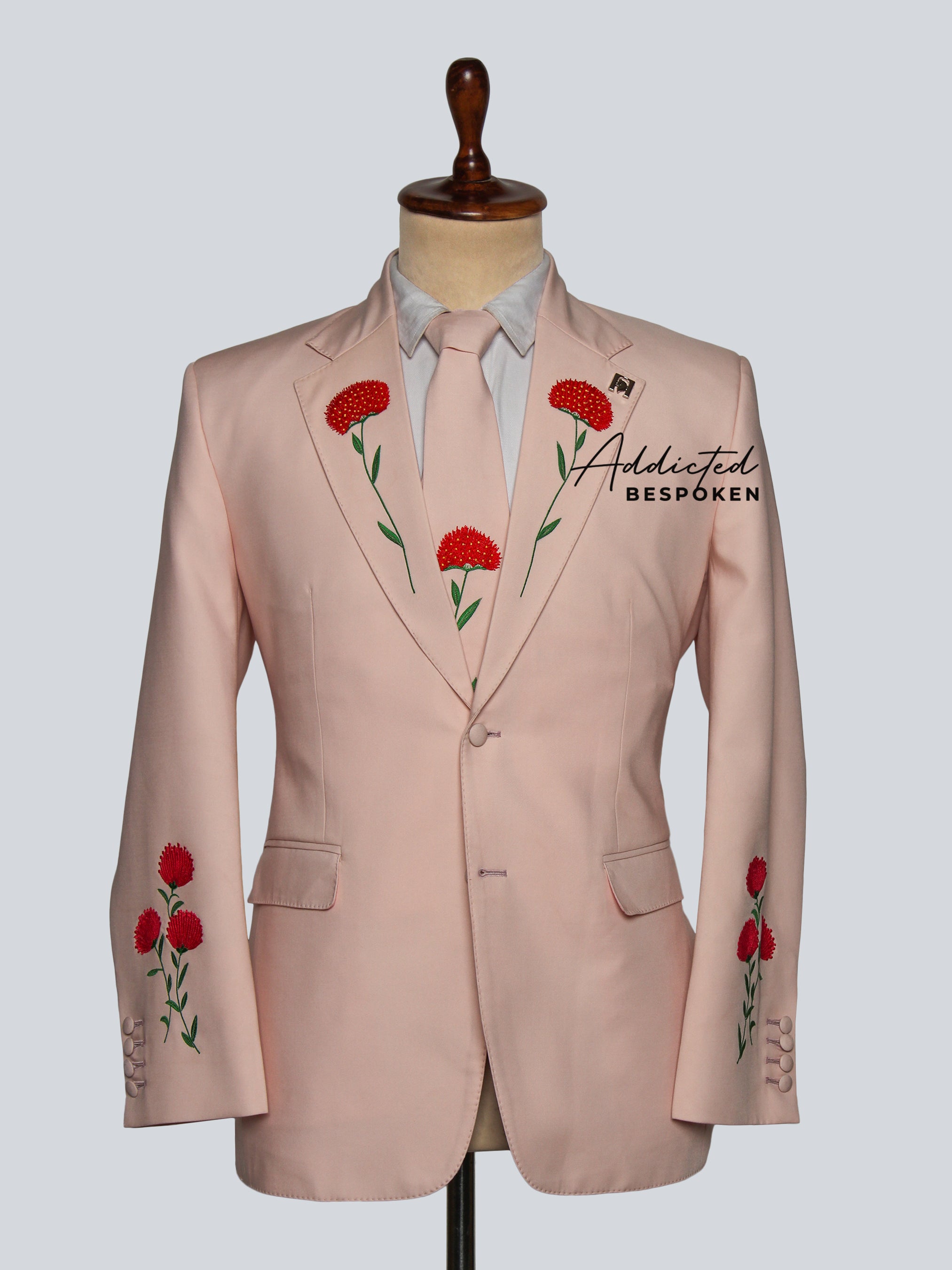 Blossom Stitch Statement Suit